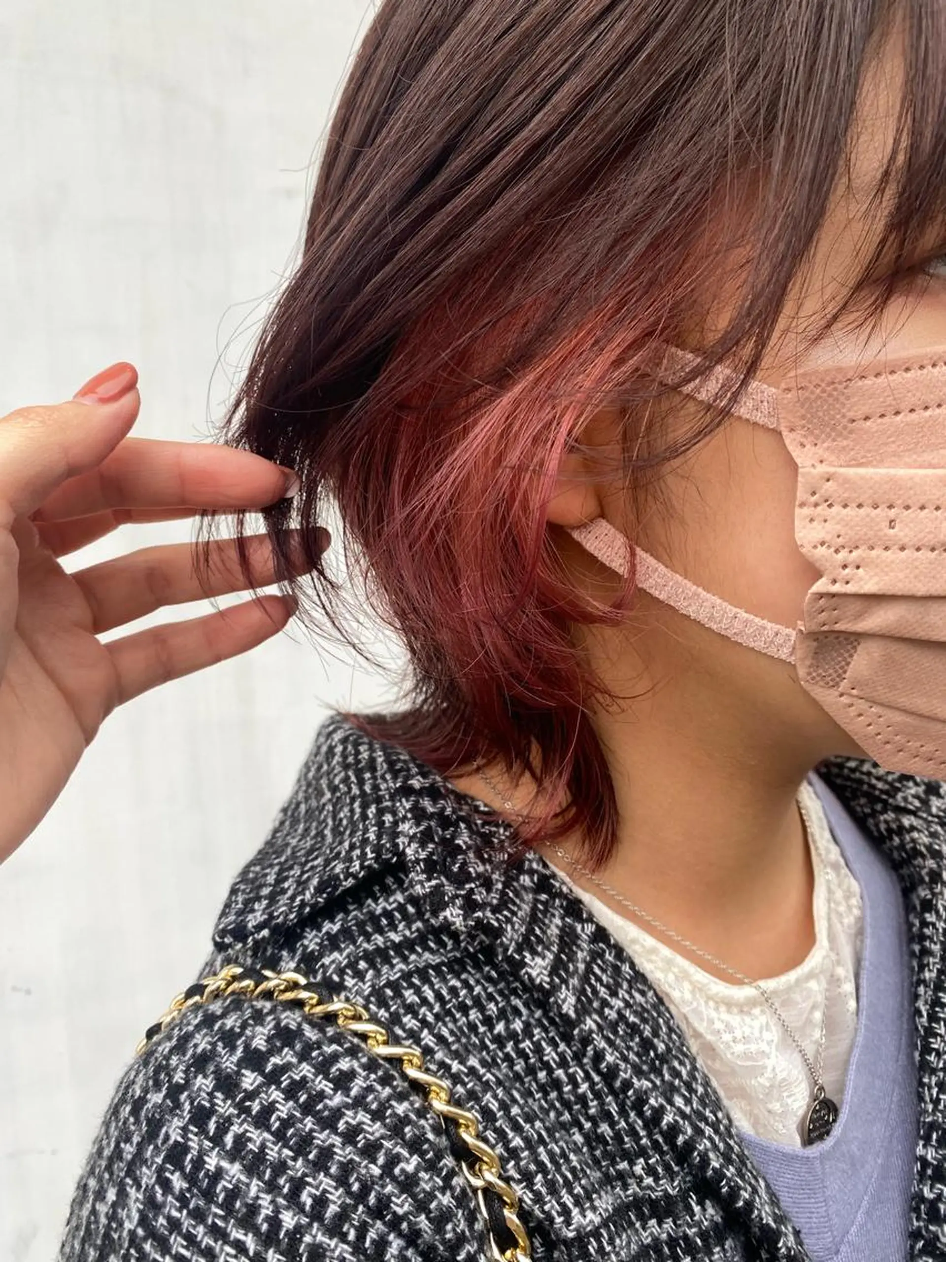 ショート W所属・小林 朋花のヘアスタイル