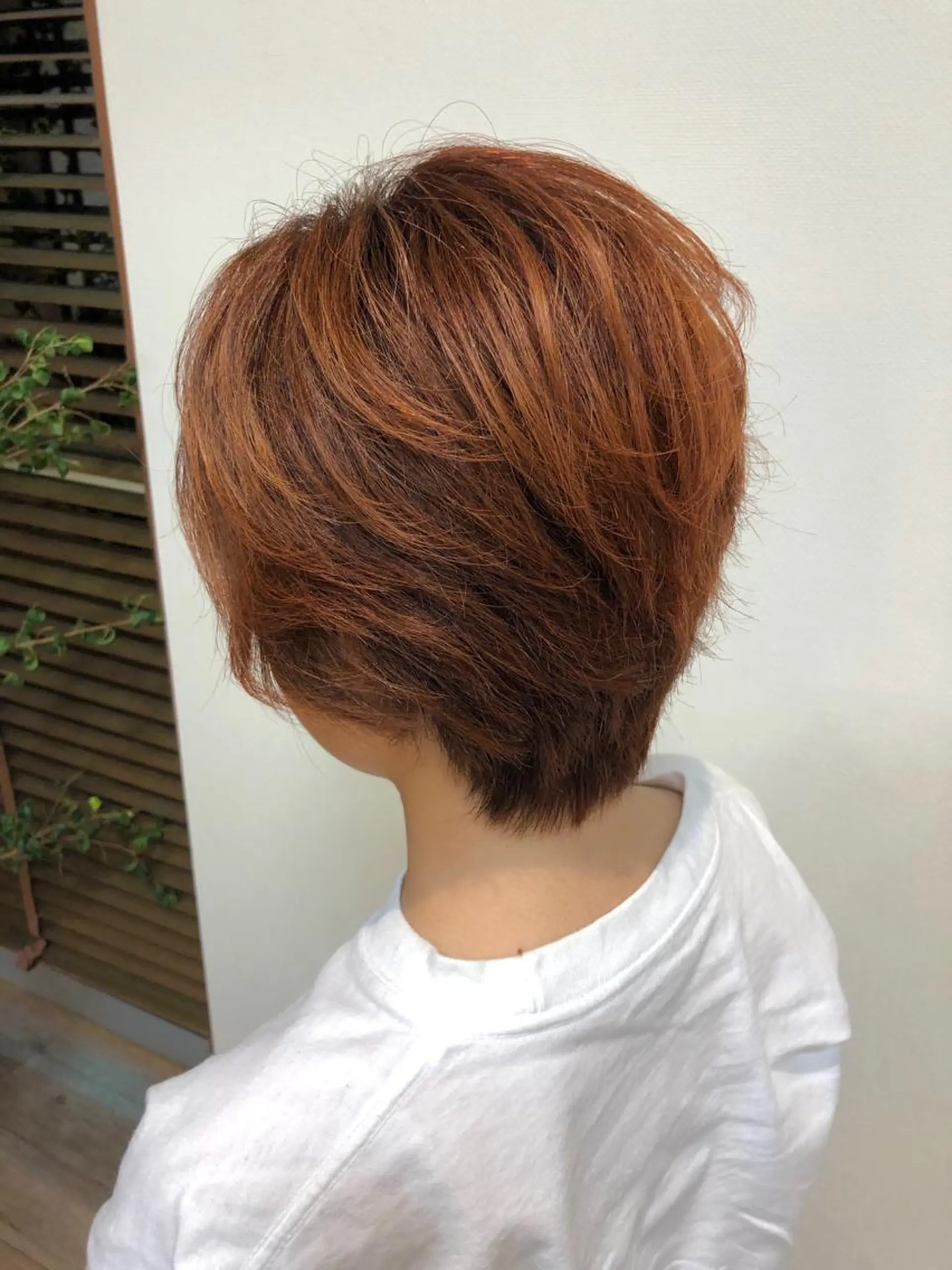 ショート カラー パーマ ヘアアレンジ メンズ ❣️倉敷❣️美髪 カラー能登一成のヘアスタイル