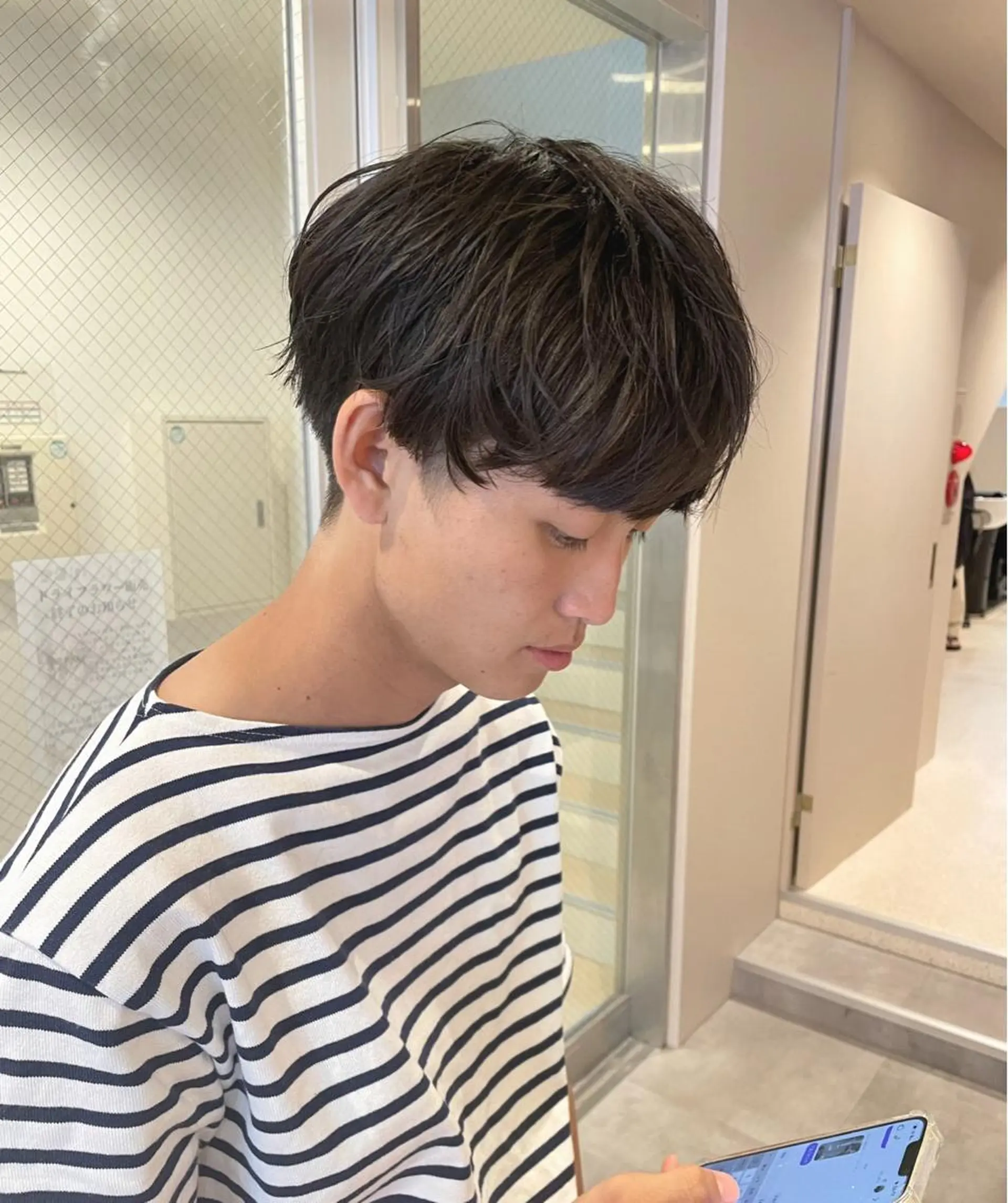 ショート メンズ マッシュ MAQUM所属・【メンズ特化】渡部 京弘/パーマのヘアスタイル