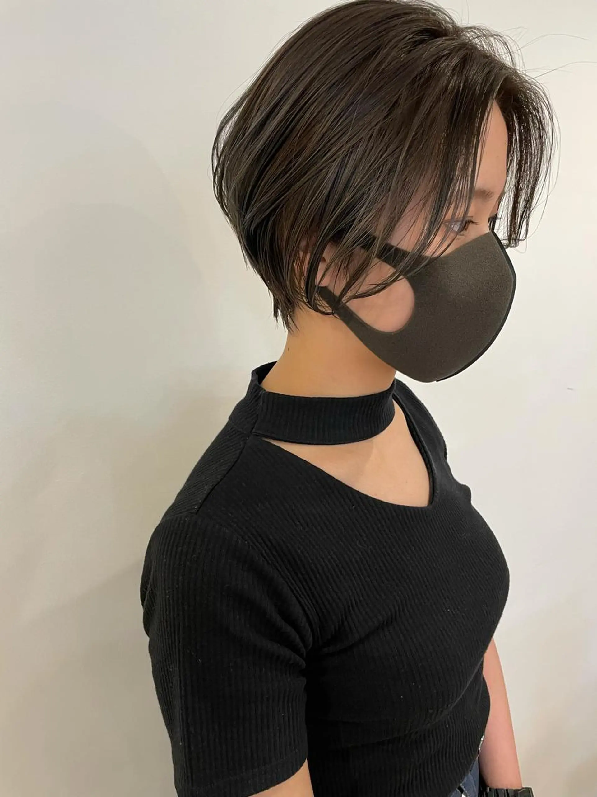 ショート 大迫 江梨のヘアスタイル