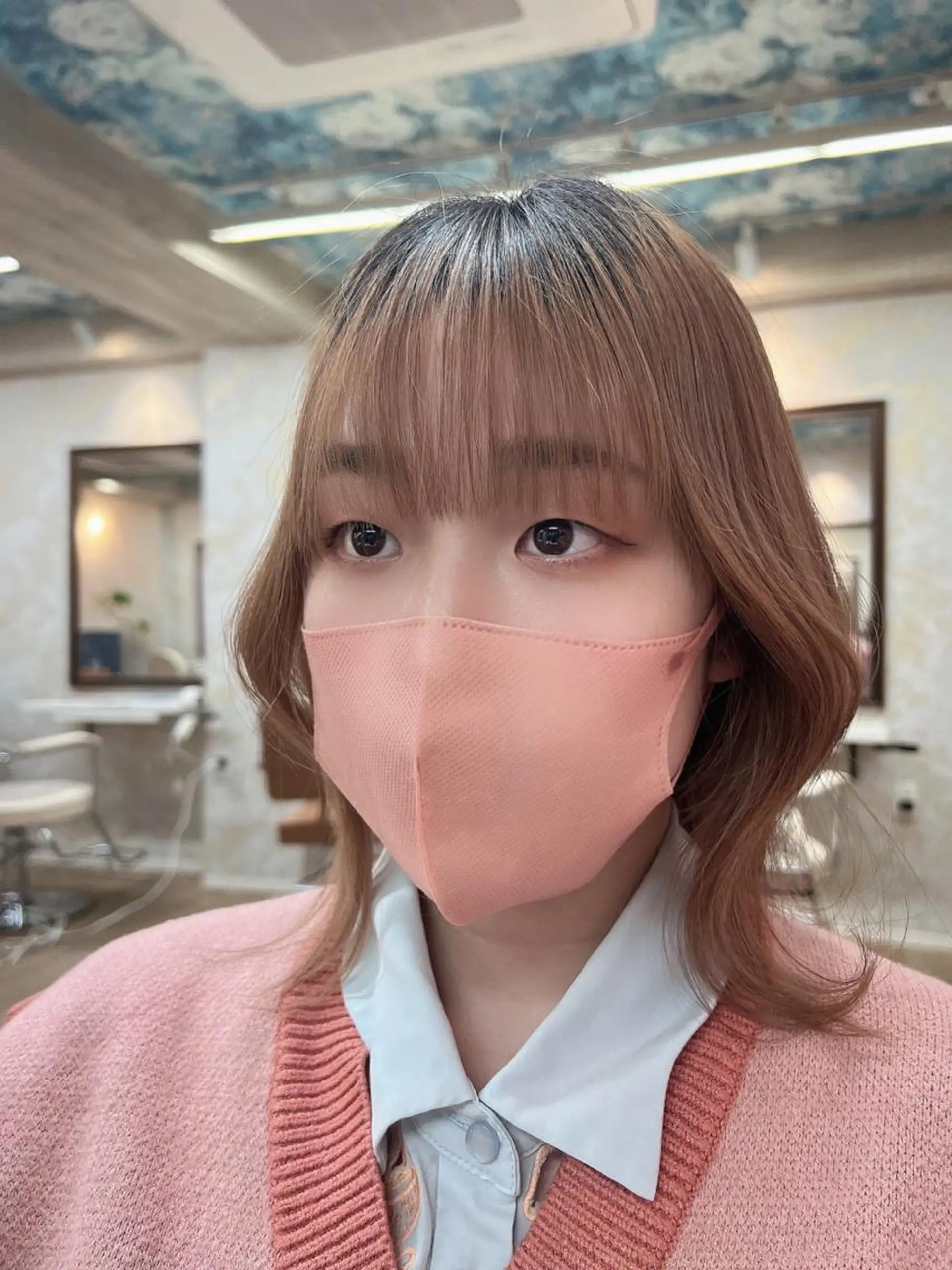 ミディアム くびれヘア くびれレイヤー レイヤーカット 髪質改善特化💫 韓国ヘアAyumuのヘアスタイル