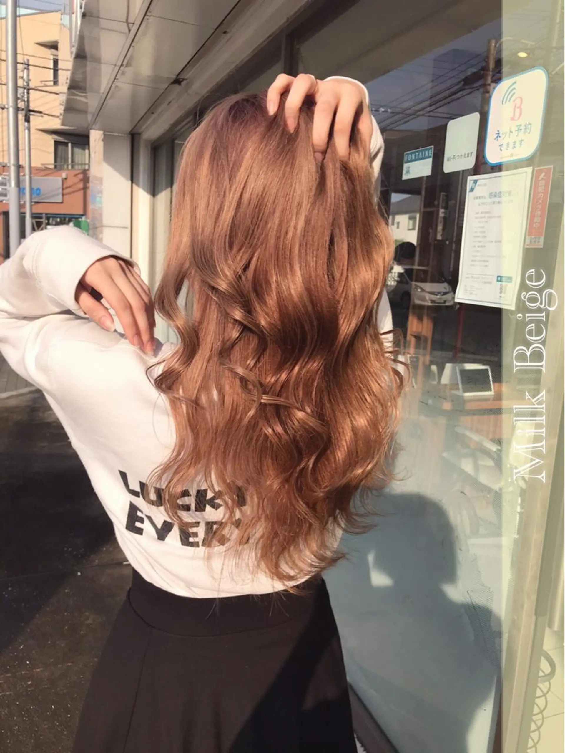 ロング カラー 白髪ぼかし￤中央林間 ￤柳川拓哉のヘアスタイル