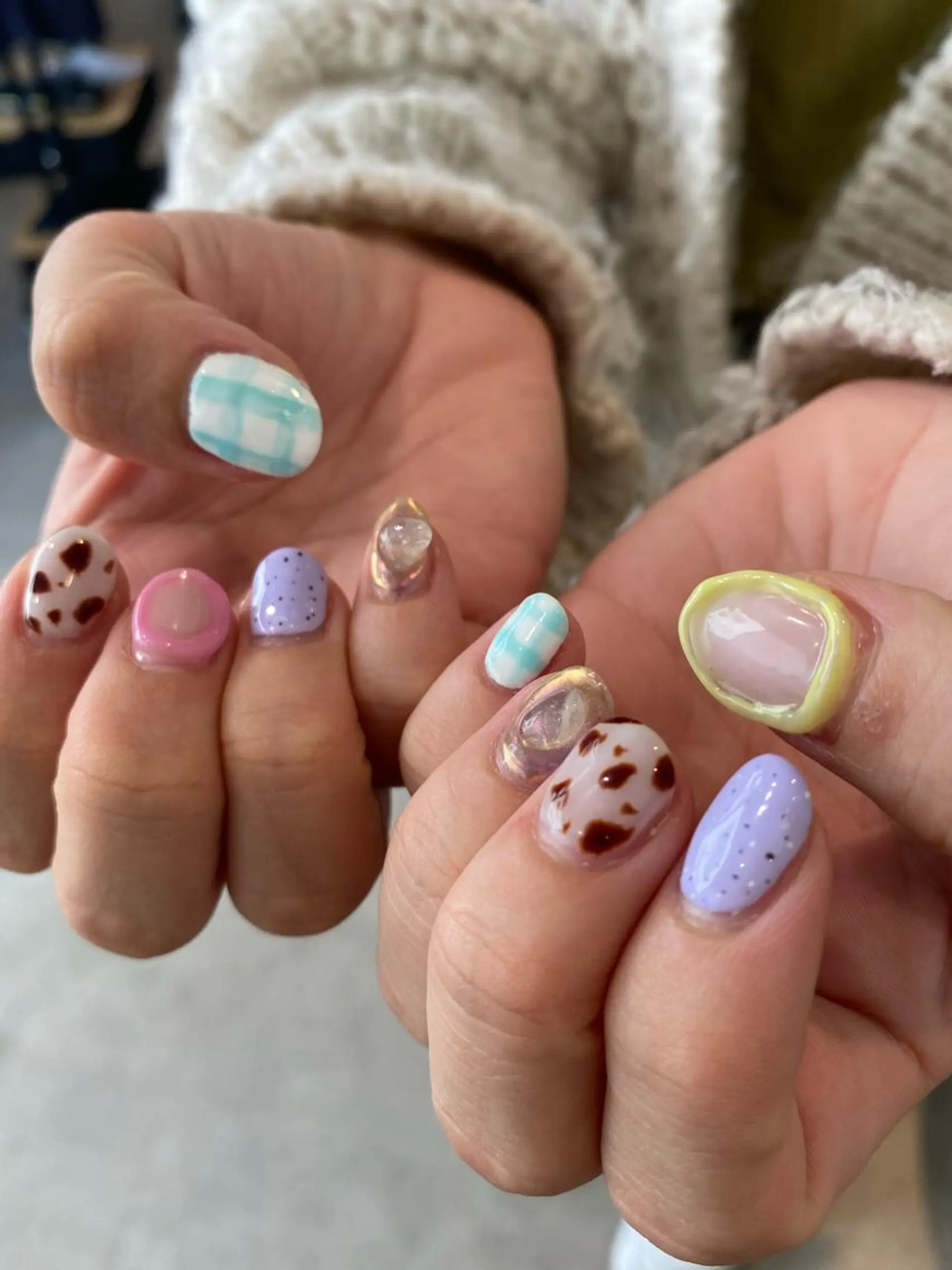 ネイル AO所属・RISAKO 艶髪モテヘア🎀府中のヘアスタイル