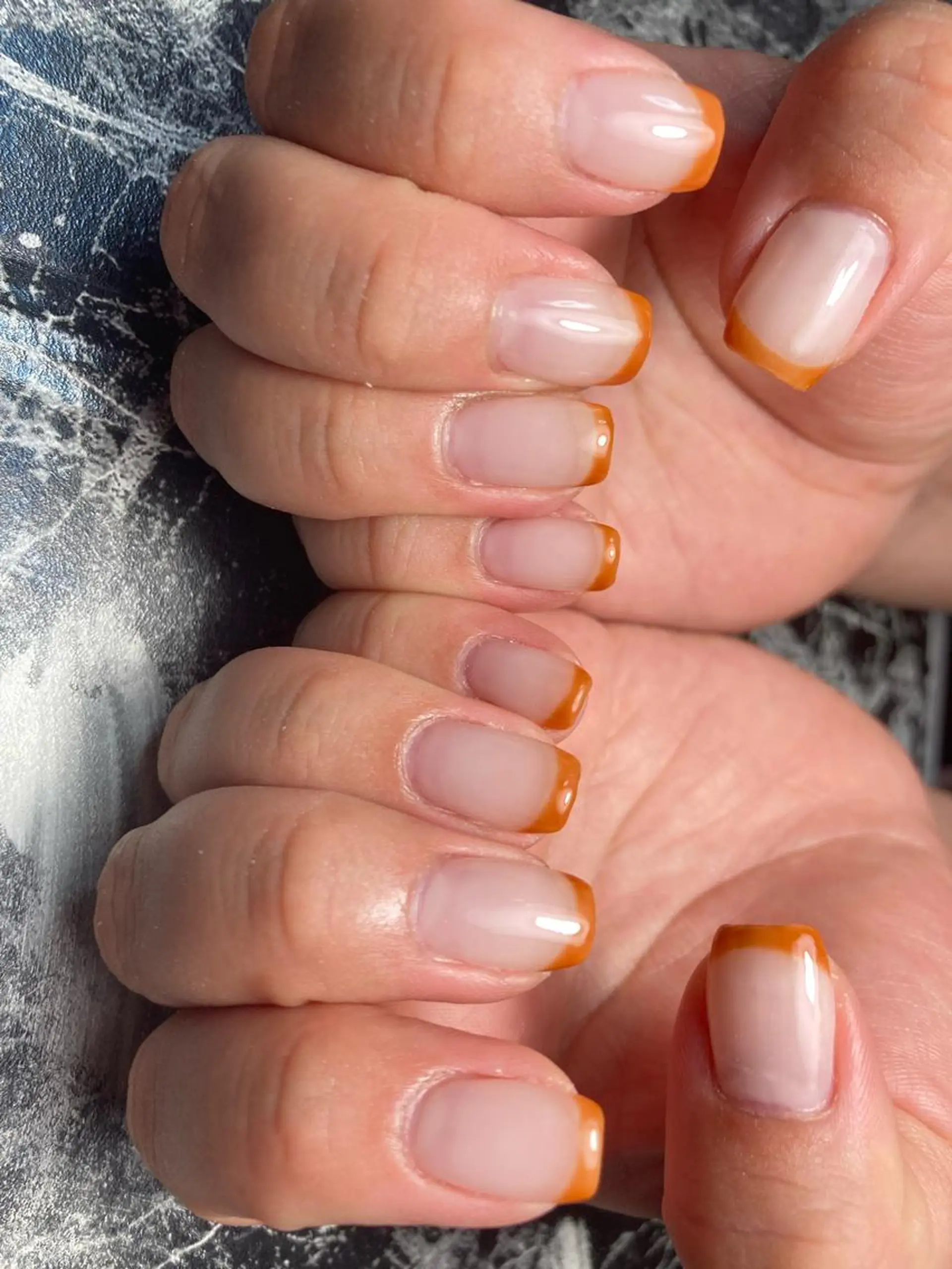 ショート ネイル ハンドネイル フットネイル ✴︎ Delightのネイルデザイン