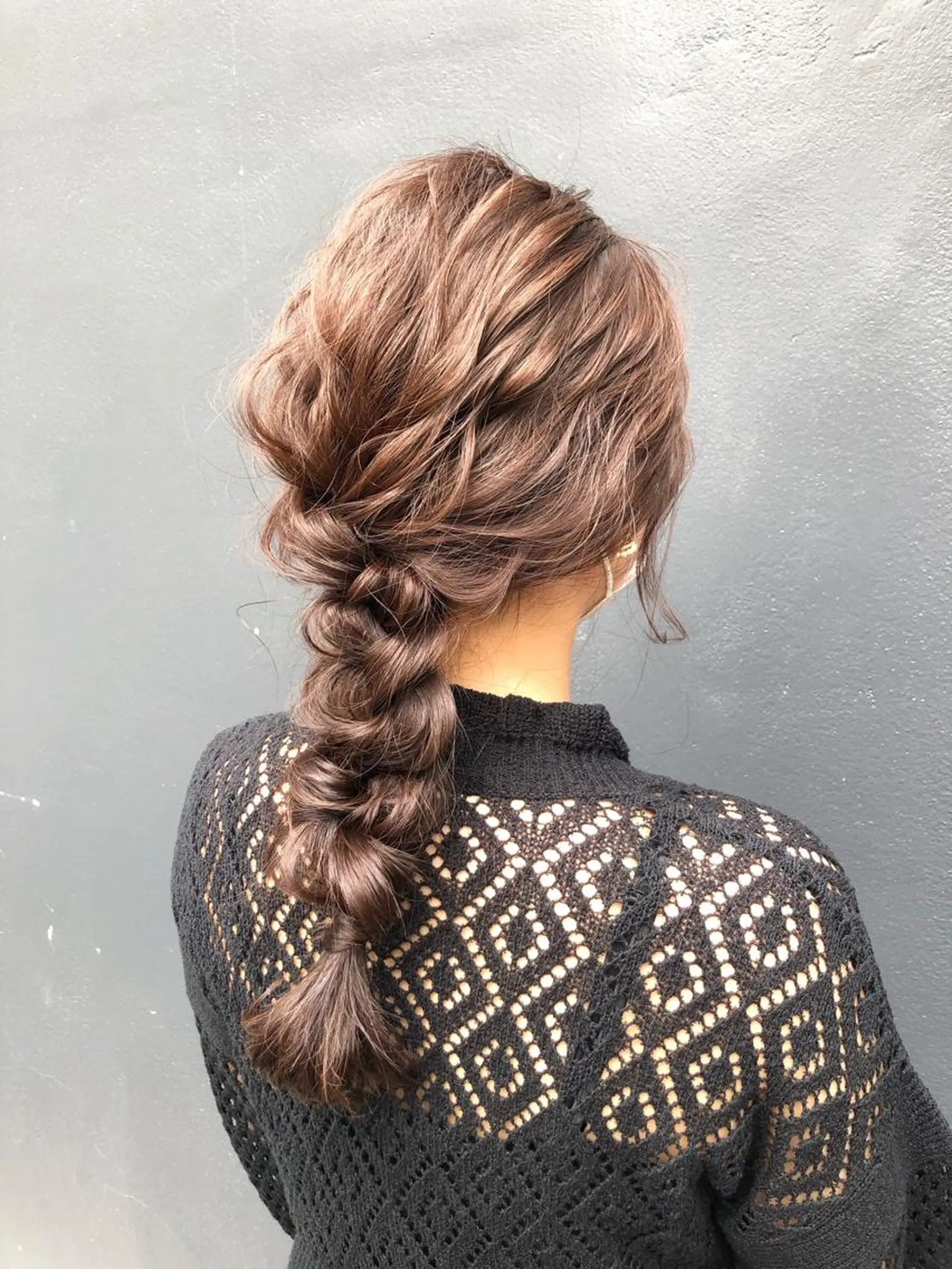 セミロング ヘアセット Hair Salon BOTTOMS所属・✨透明感ケアカラー✨ 長野ゆきなのヘアスタイル