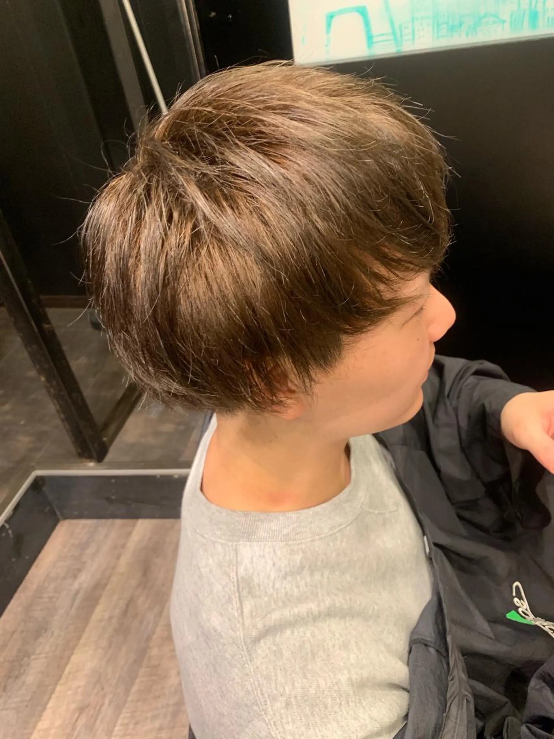 カラー メンズ アッシュ オレンジ ルラブランシェ所属・🫧美髪カラー🫧 MANAMIのヘアスタイル