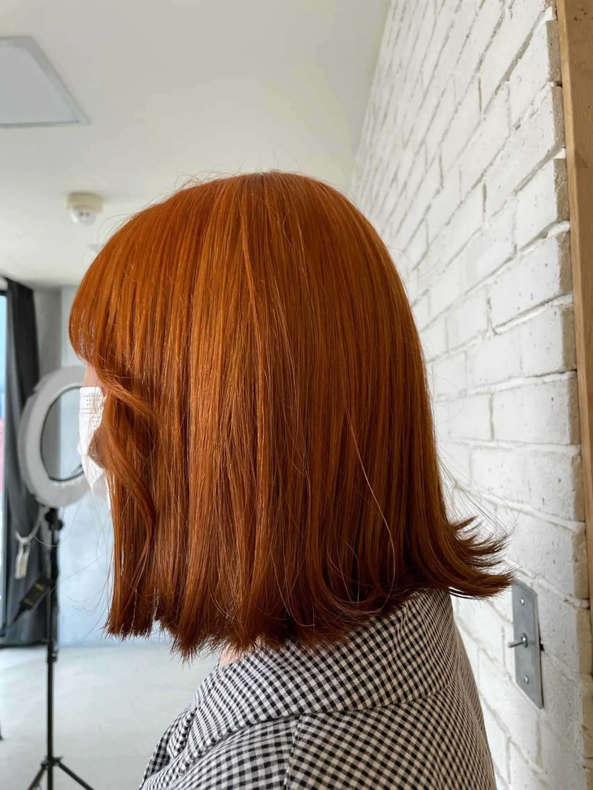 セミロング カラー 艶ハイトーン👑♡ NATSUKIのヘアスタイル