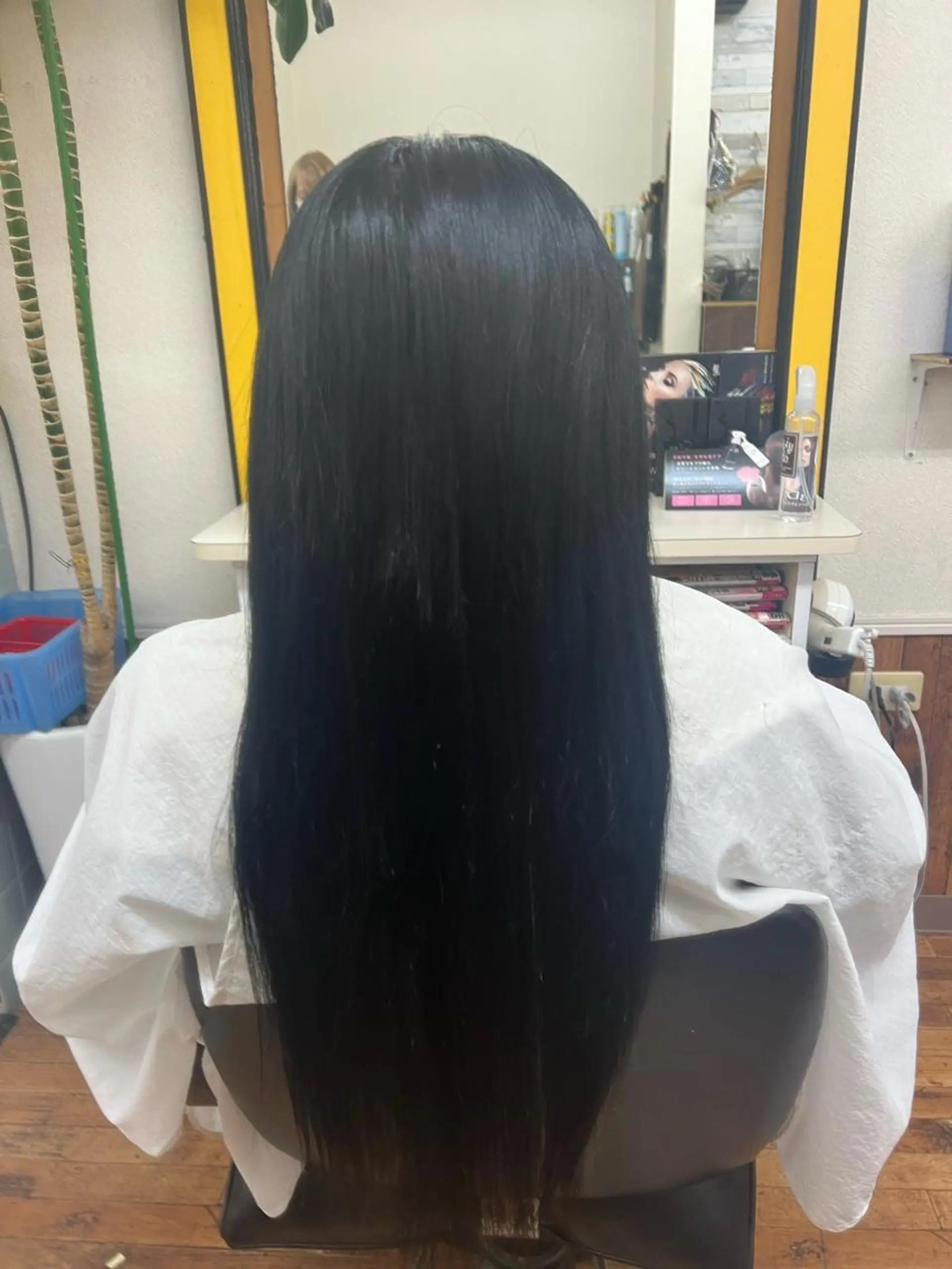 ミディアム シールエクステ エクステ B-W ⭐️REIKOのヘアスタイル