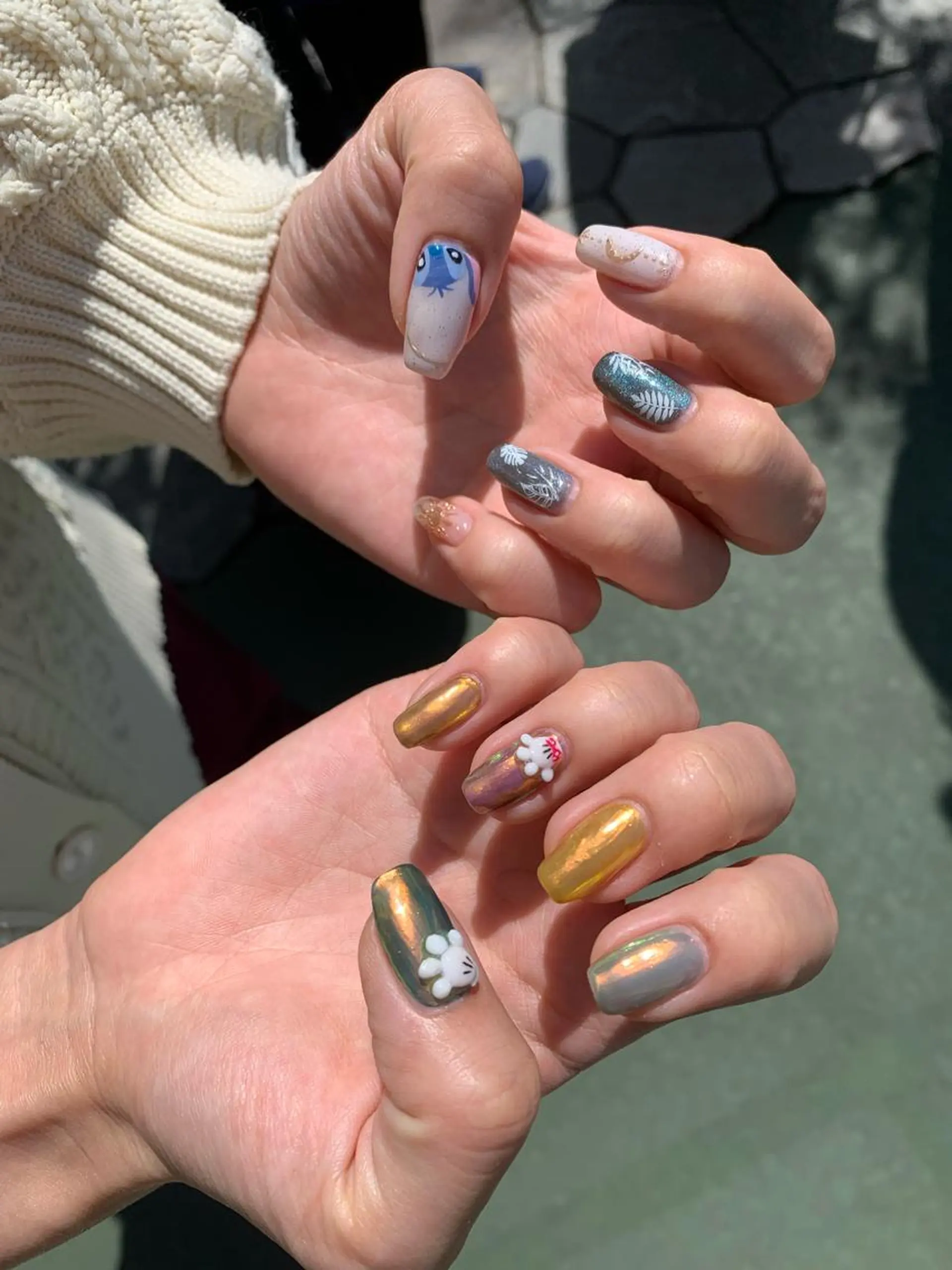 ネイル ウシク ミユキのネイルデザイン