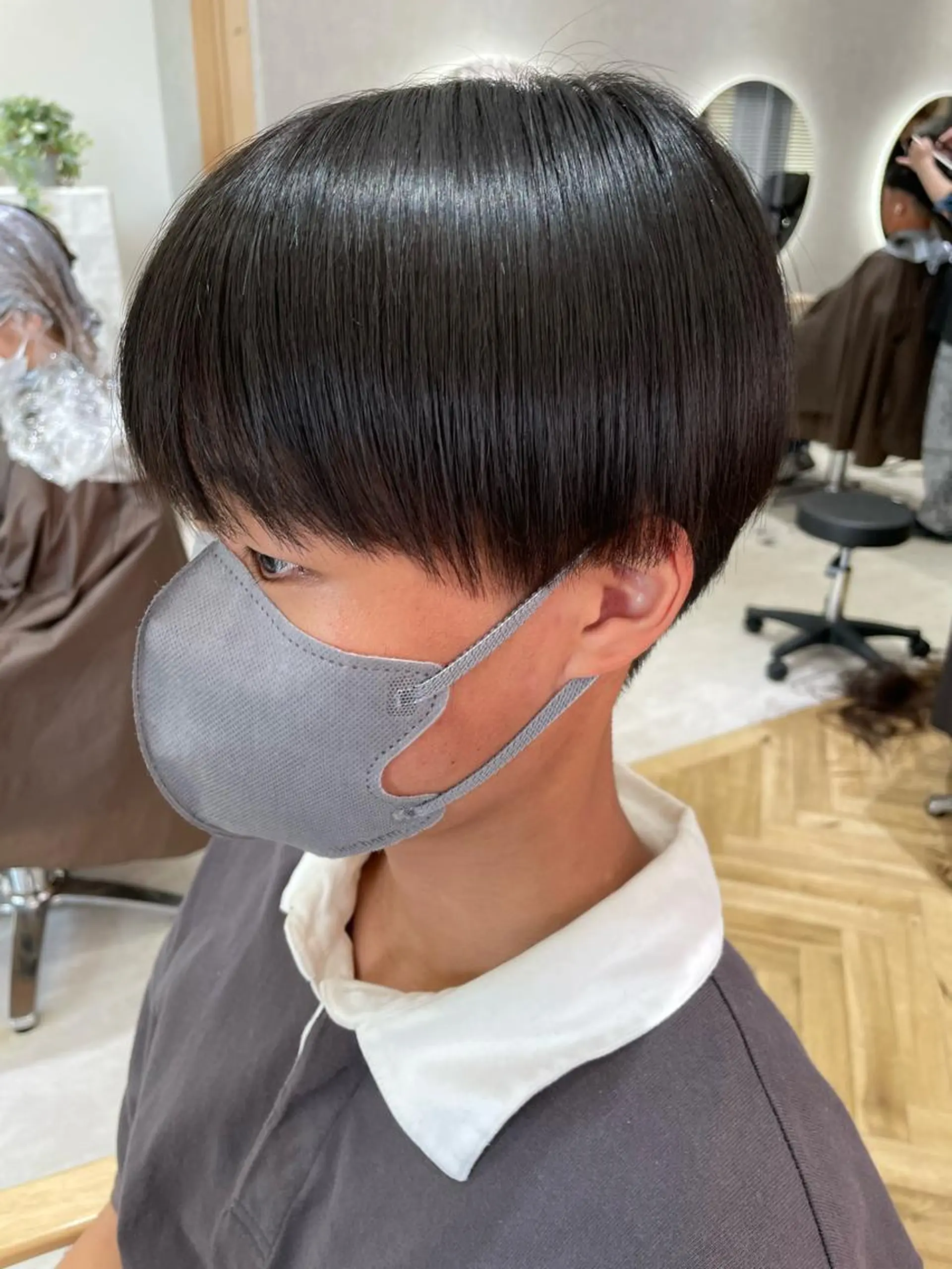 ショート メンズ Tink　天神店所属・今村賢治/メンズ/ レイヤー✨艶カラーのヘアスタイル