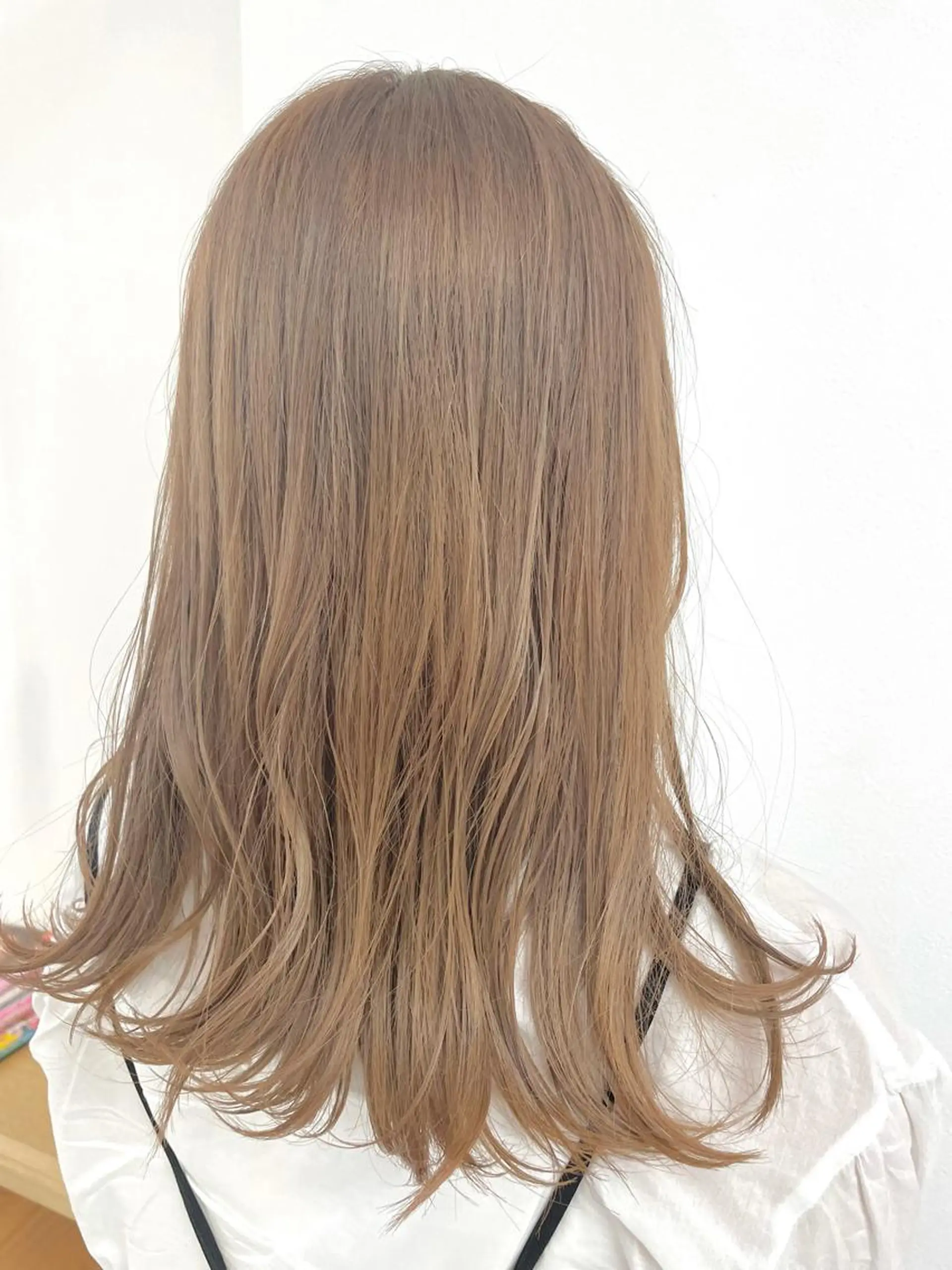 ロング カラー ブリーチ 福田 千尋のヘアスタイル