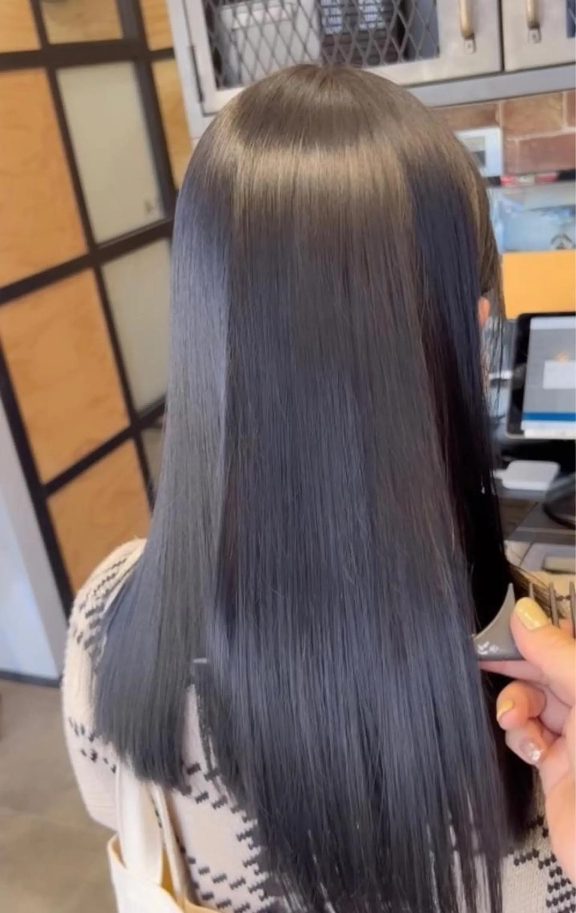 ロング カット ヘアカラー トリートメント ヘアセット 名古屋/髪質改善/ 透明感SHIZUKAのヘアスタイル