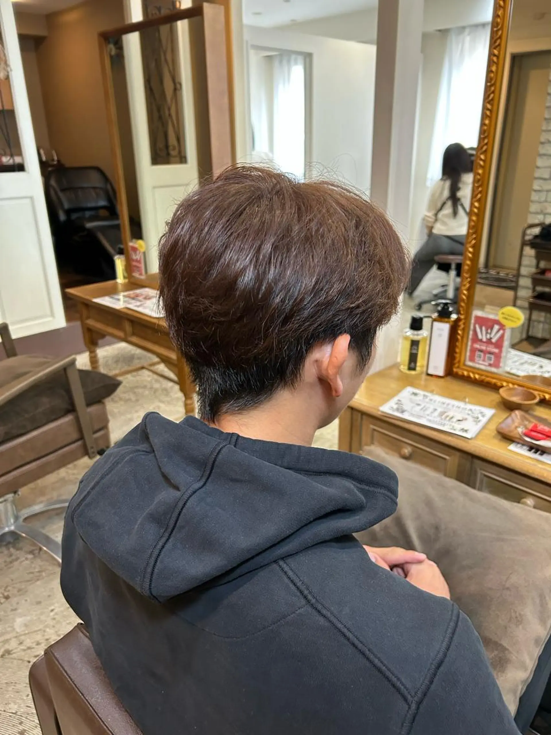 カラー メンズ 小澤 一稀のヘアスタイル