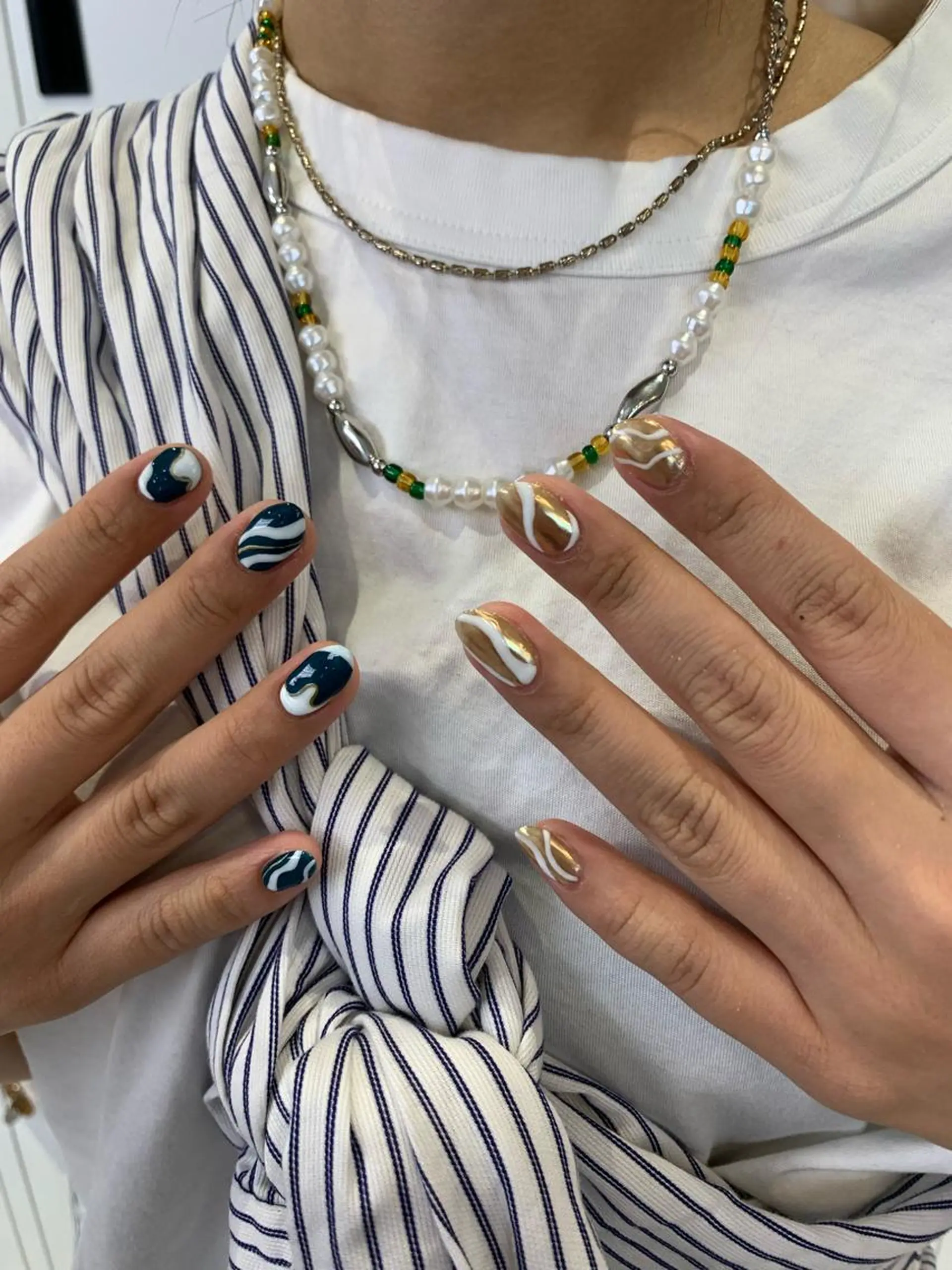 ネイル 【韓国ヘア・ネイル】 HINATA🍒のネイルデザイン