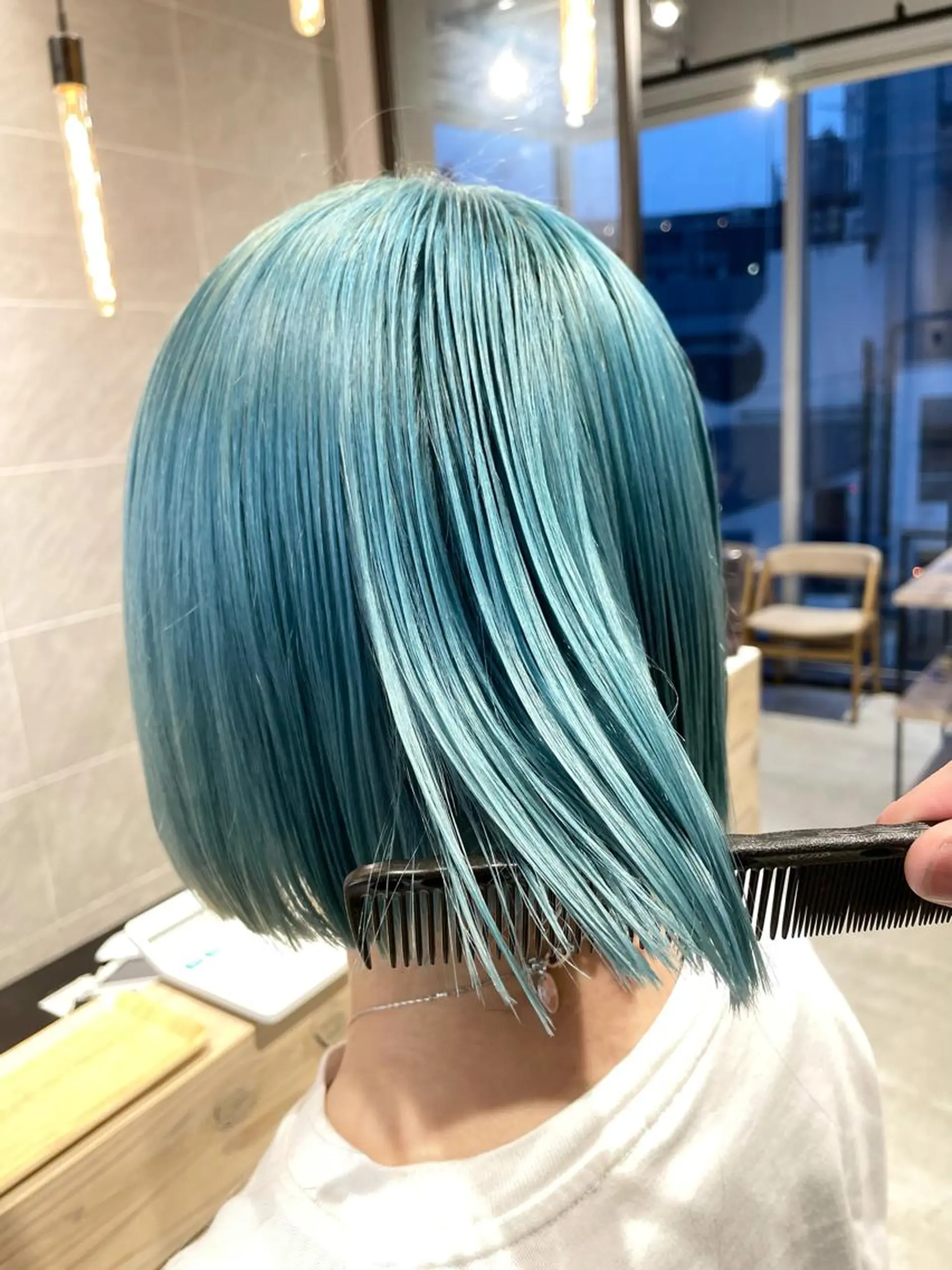 ショート カラー ブロンド・ハイトーン ／遠藤将太のヘアスタイル