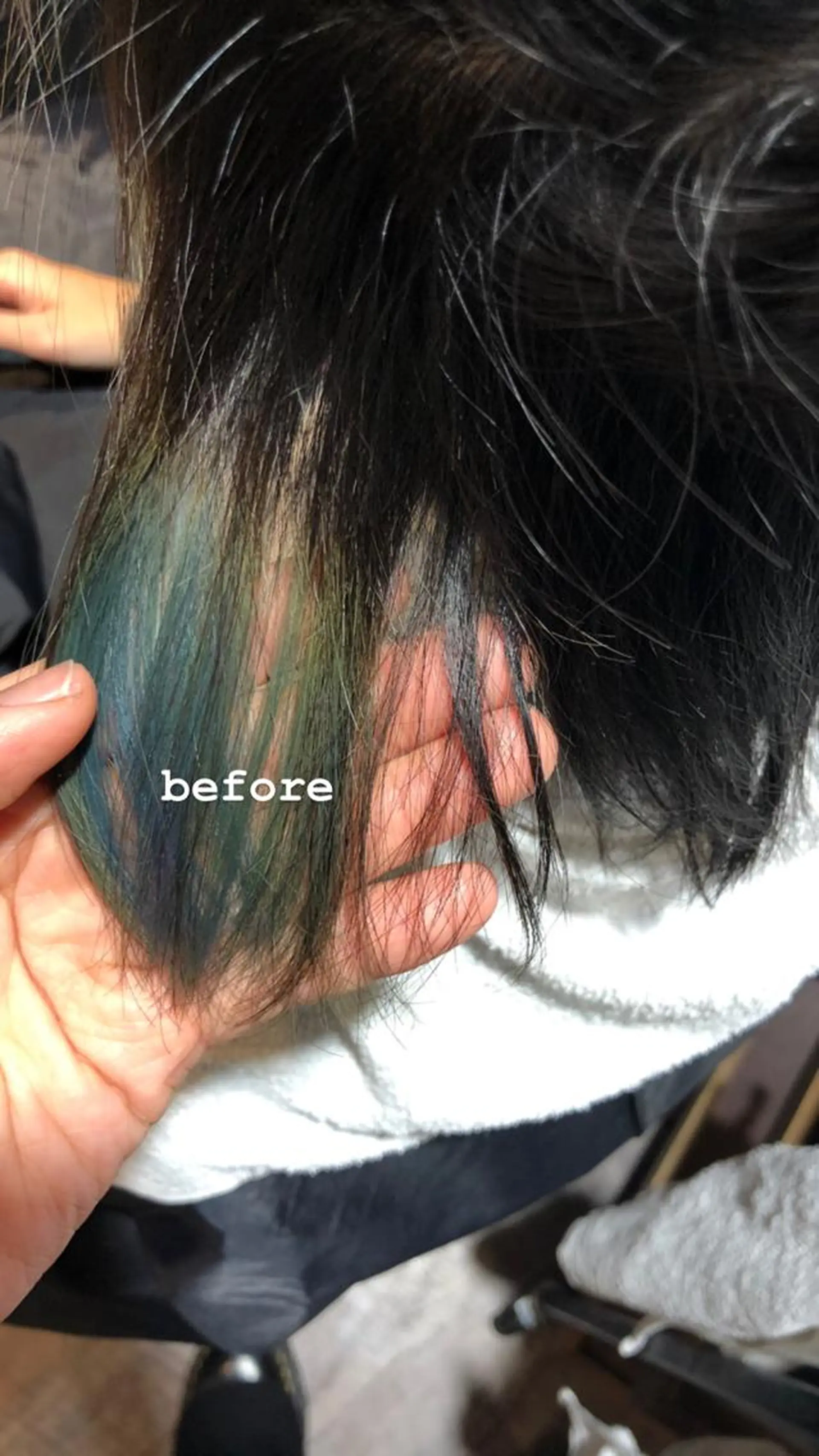 ショート カラー ヘアカラー 梅田ハイトーン チダ ヒナノのヘアスタイル