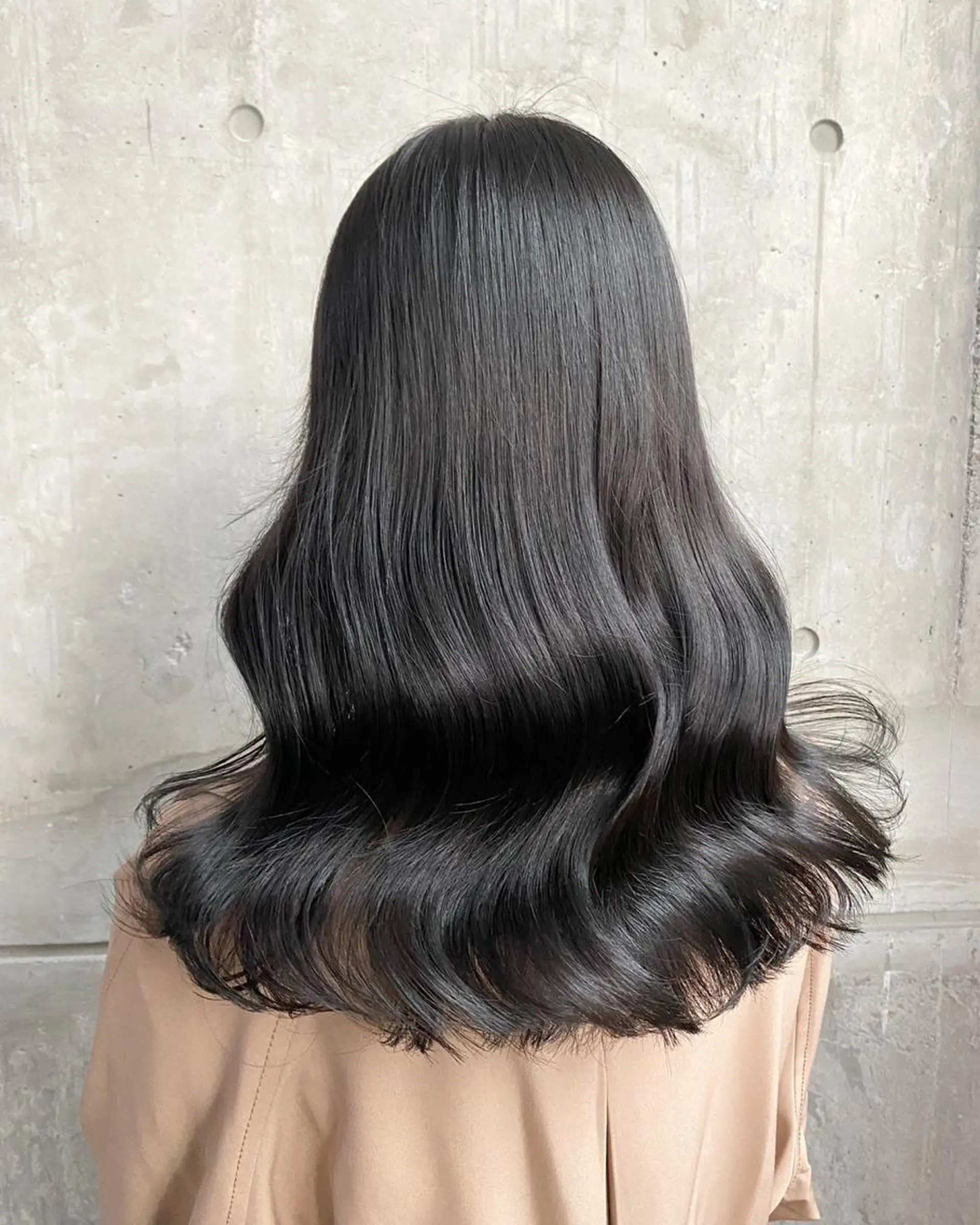 ロング カラー ヘアアレンジ アッシュ アッシュグレー アッシュグレージュ グレージュ 髪質改善 ❣️ブリーチなし暖色 ayu❣️のヘアスタイル