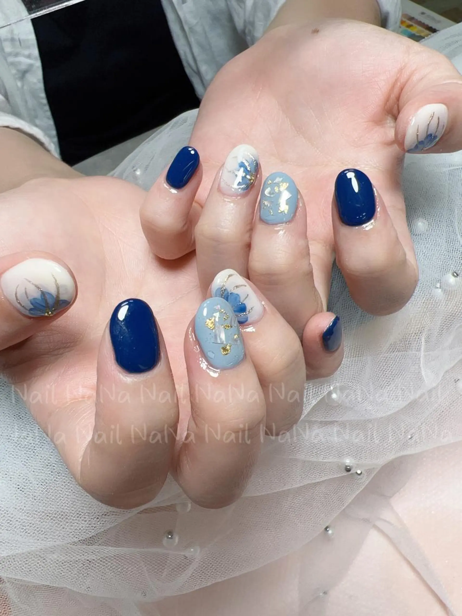 ショート カラー ネイル ハンドネイル Nail NaNaのネイルデザイン