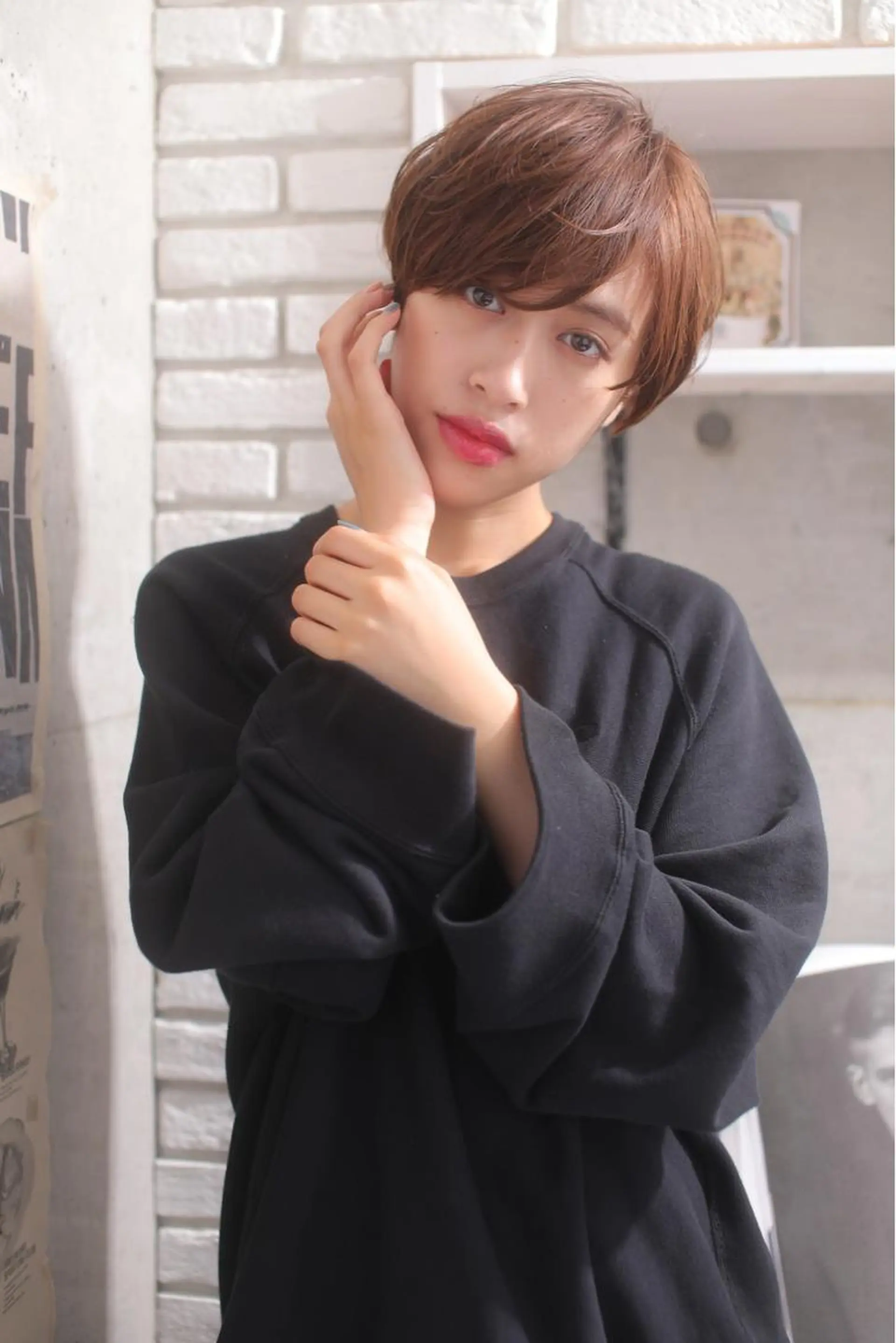 ショート カラー ショートヘア clan五反田所属・髪質改善、縮毛矯正 店長浅野太郎のヘアスタイル