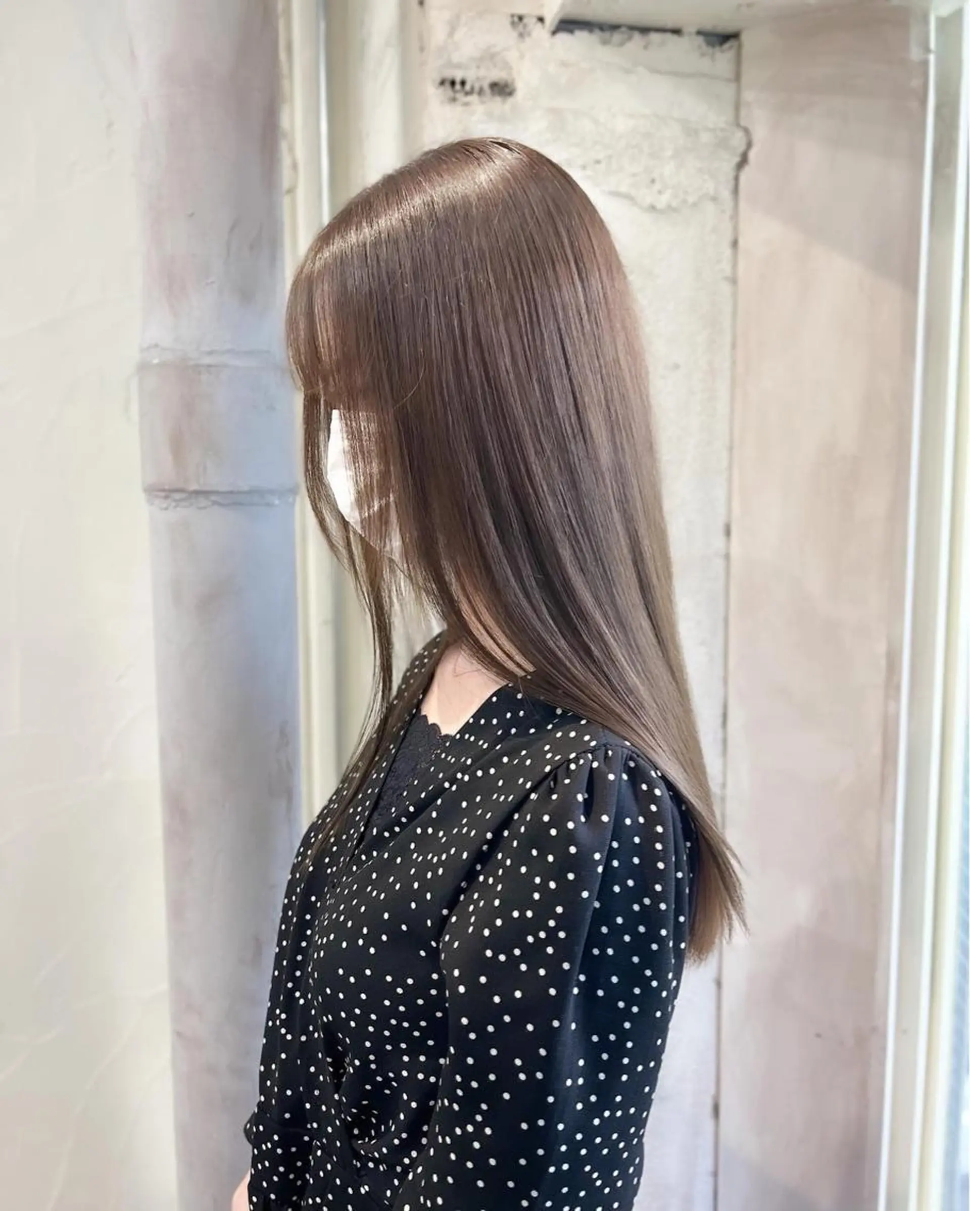 カラー ヘアカラー ✨ブリーチなしカラー ×髪質改善✨松村 潤のヘアスタイル