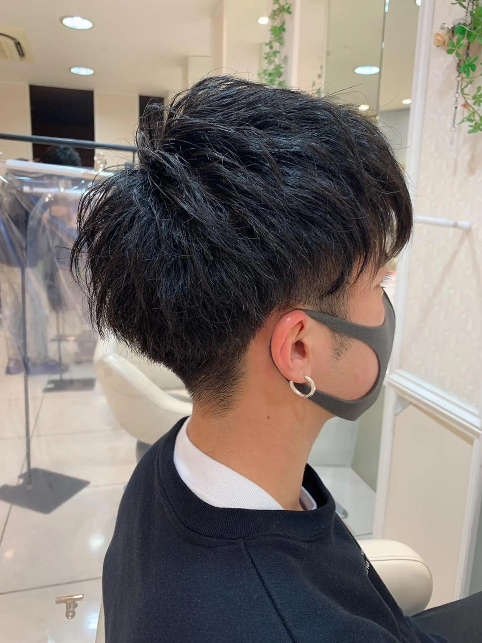 ショート メンズ 毛流れが作れる 縮毛矯正/渡部純生のヘアスタイル