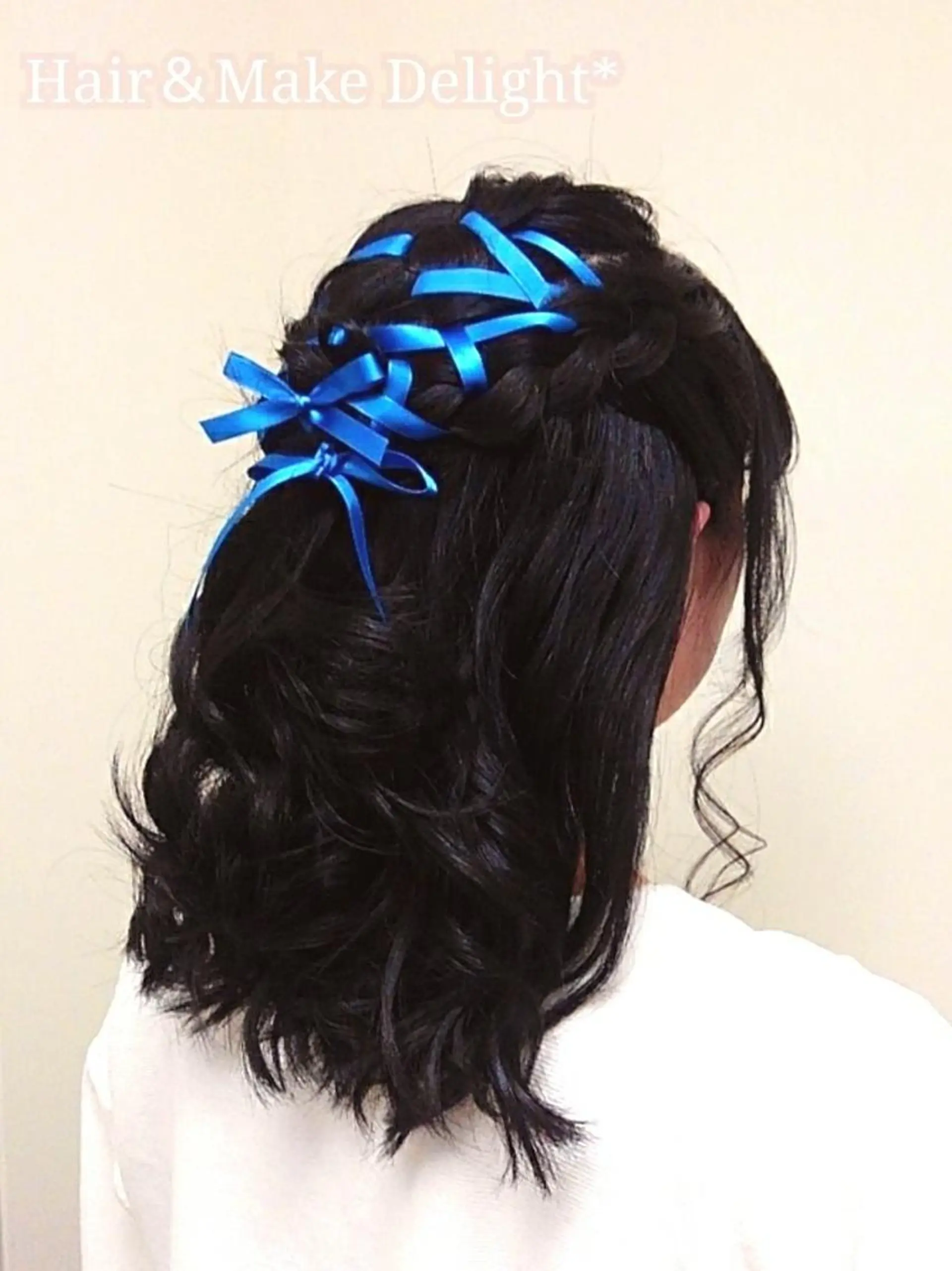 ロング ヘアアレンジ Hair&Make  Delight*のヘアスタイル