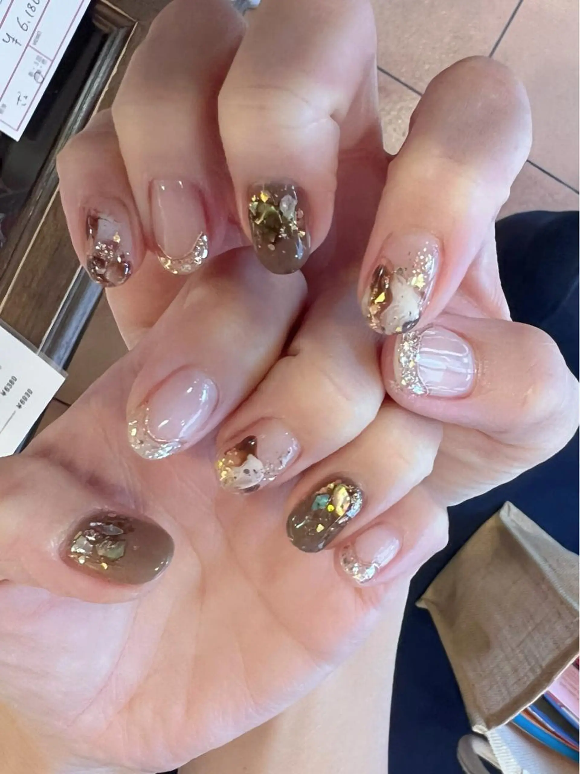 ショート ネイル 【爪の育成専門】深爪・むしり癖・丸い爪・ガサガサなど　　Rio nail所属・Rio nail まなみのネイルデザイン