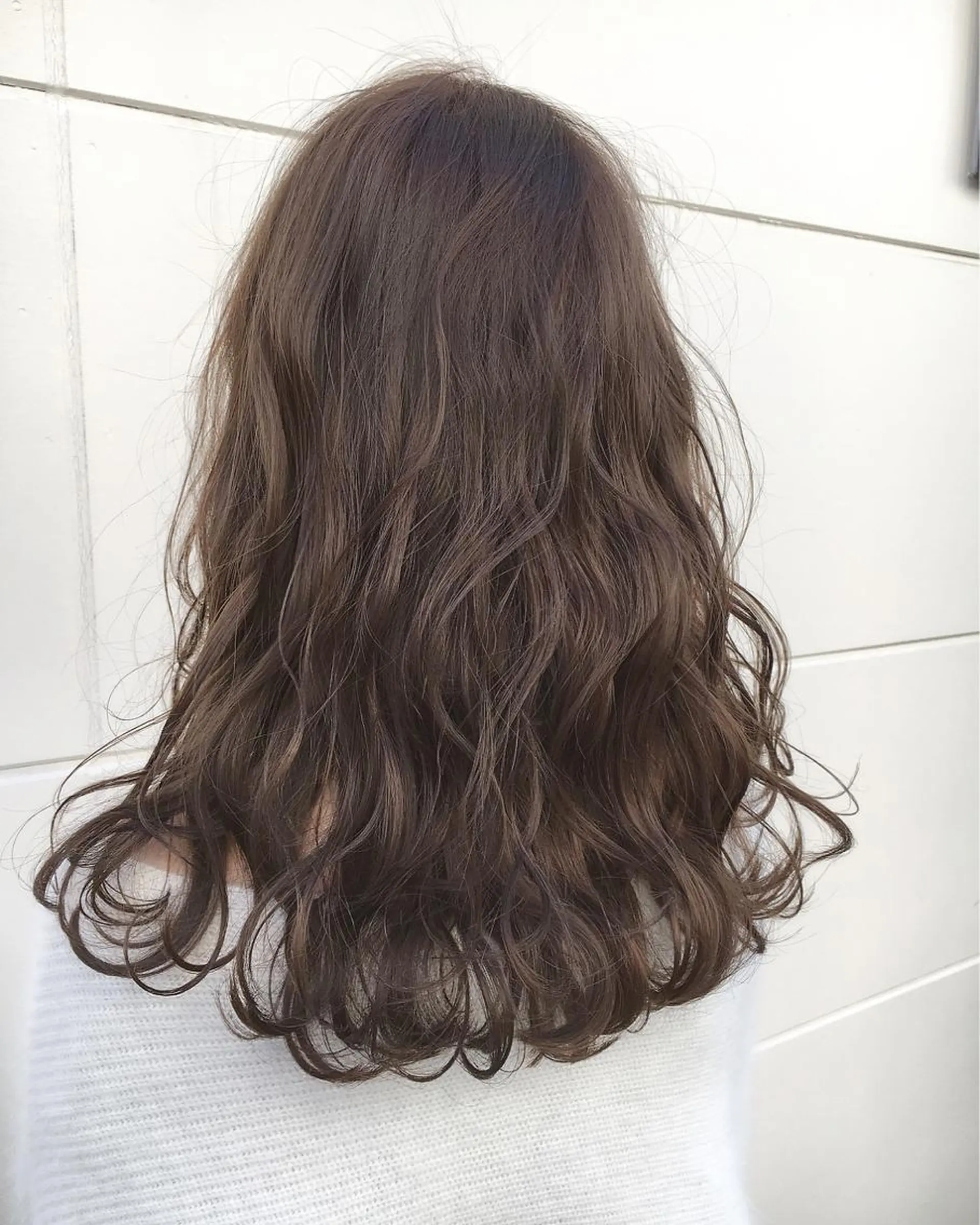 ロング カラー ヘアアレンジ 榎園 由美のヘアスタイル