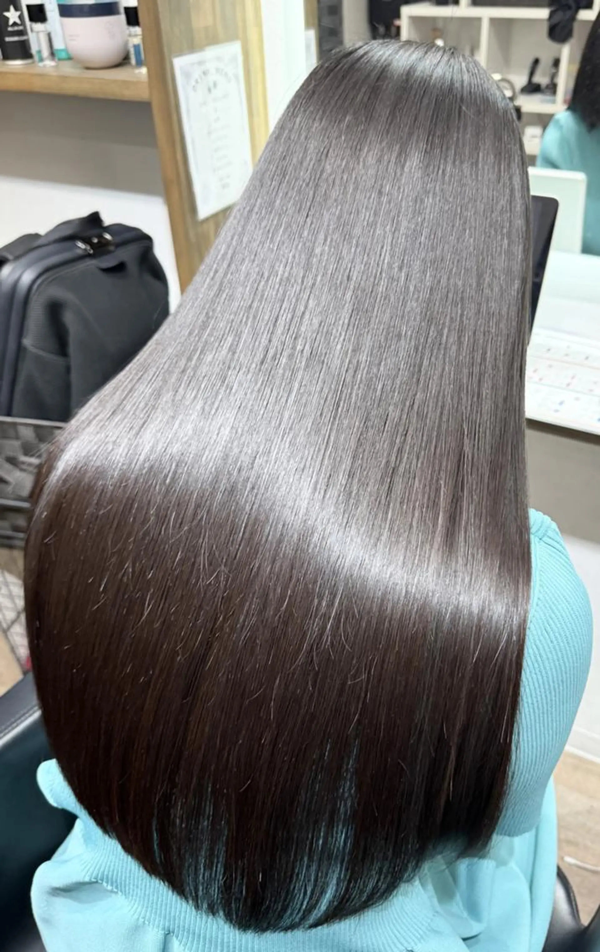 ロング 髪質改善 縮毛矯正 トリートメント カット 縮毛矯正 トリートメント 村井 隆仁のヘアスタイル