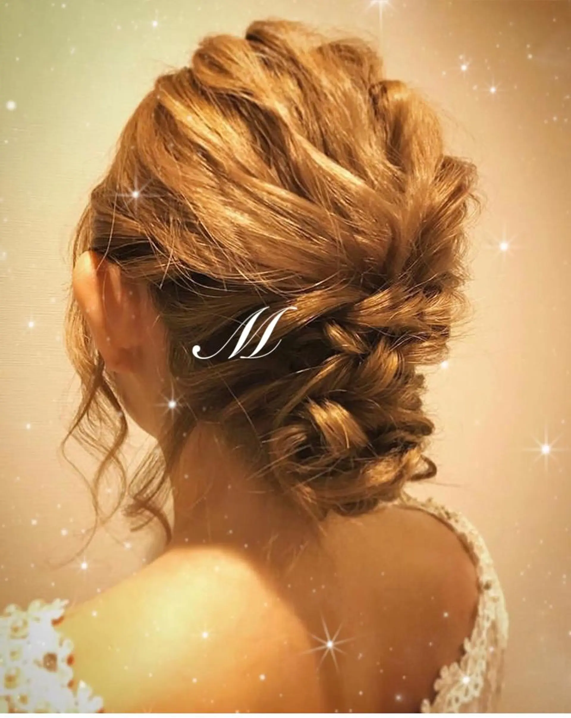 ヘアアレンジ お団子ヘア ヘアセット K Yumiのマツエク・マツパデザイン