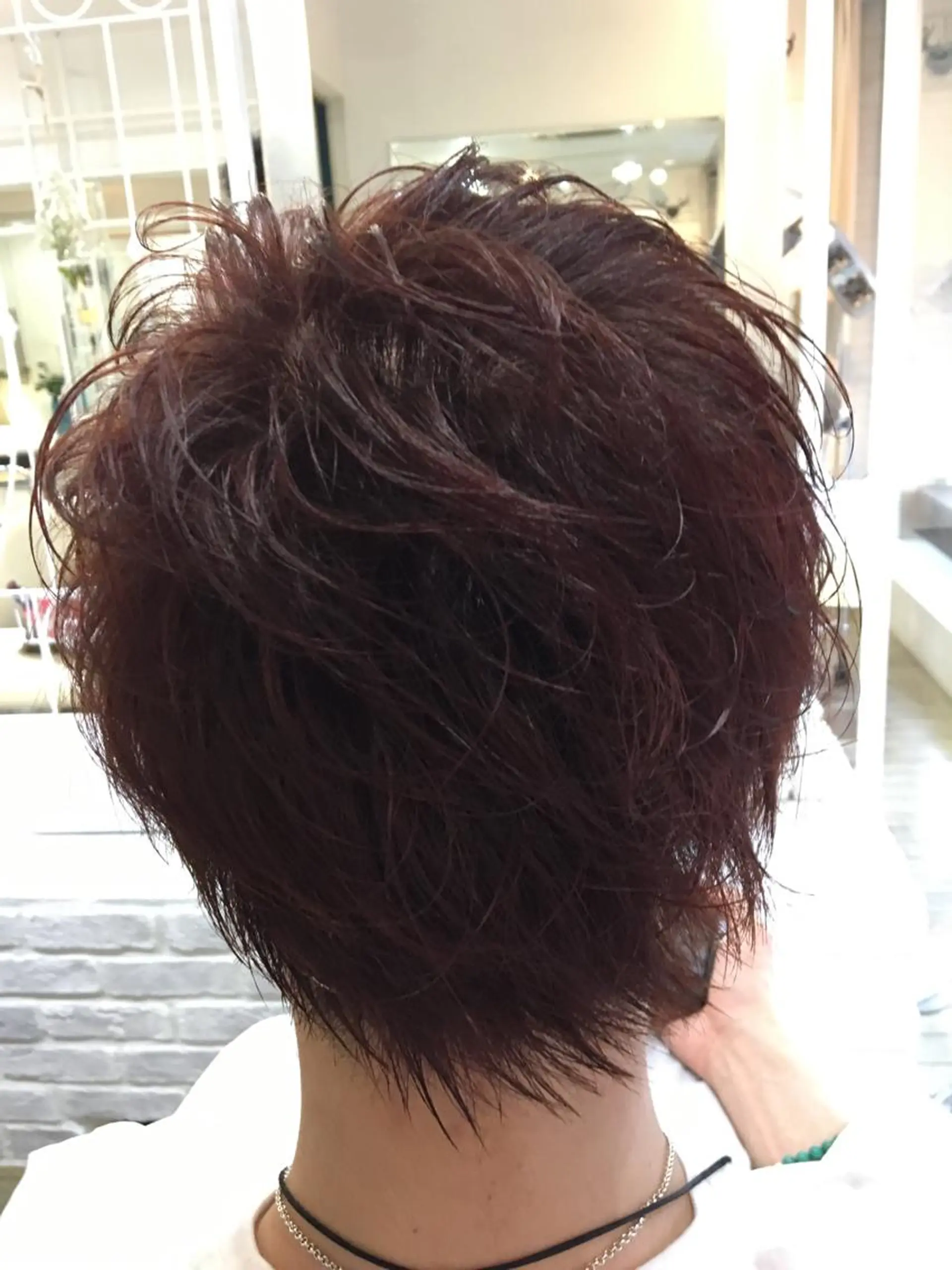 ショート カラー パーマ Tina所属・「Tina」一木 智之のヘアスタイル