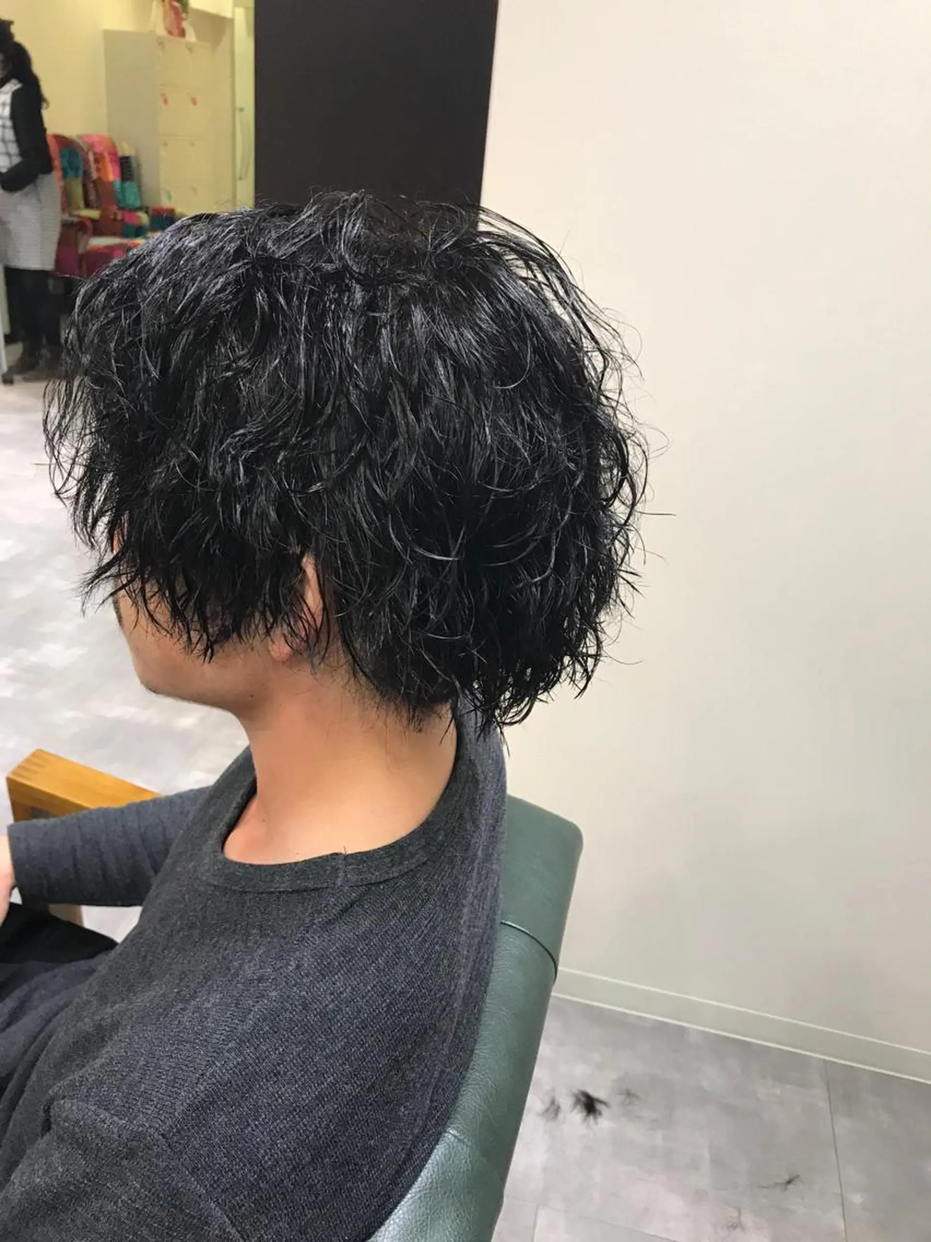 パーマ メンズ Tink　天神店所属・今村賢治/メンズ/ レイヤー✨艶カラーのヘアスタイル