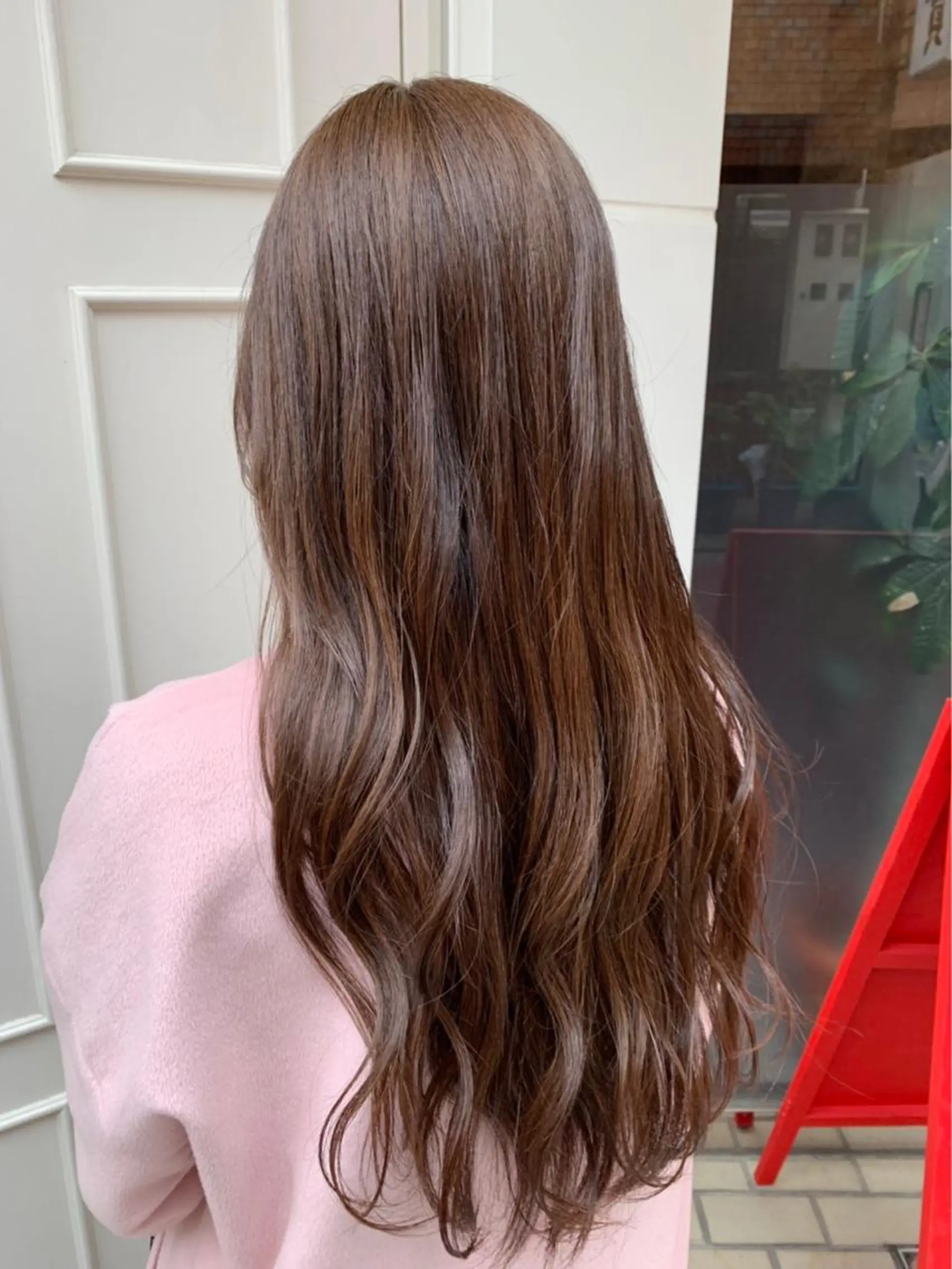 ロング カラー ベージュカラー ブラウンカラー 🫟Blanco🫟 Color&Careのヘアスタイル