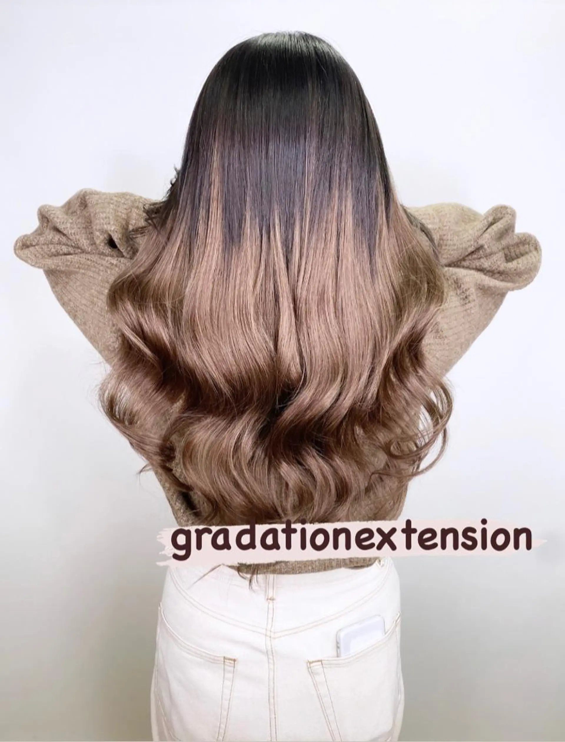 ショート 💎馴染むエクステ ×カラーTOMO💎のヘアスタイル