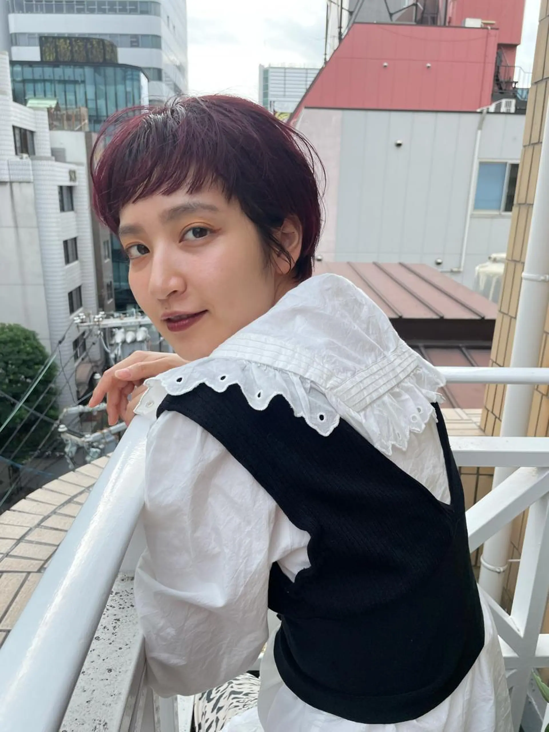 ショート カラー ショート/ボブ専門 宮脇美奈/南船場のヘアスタイル