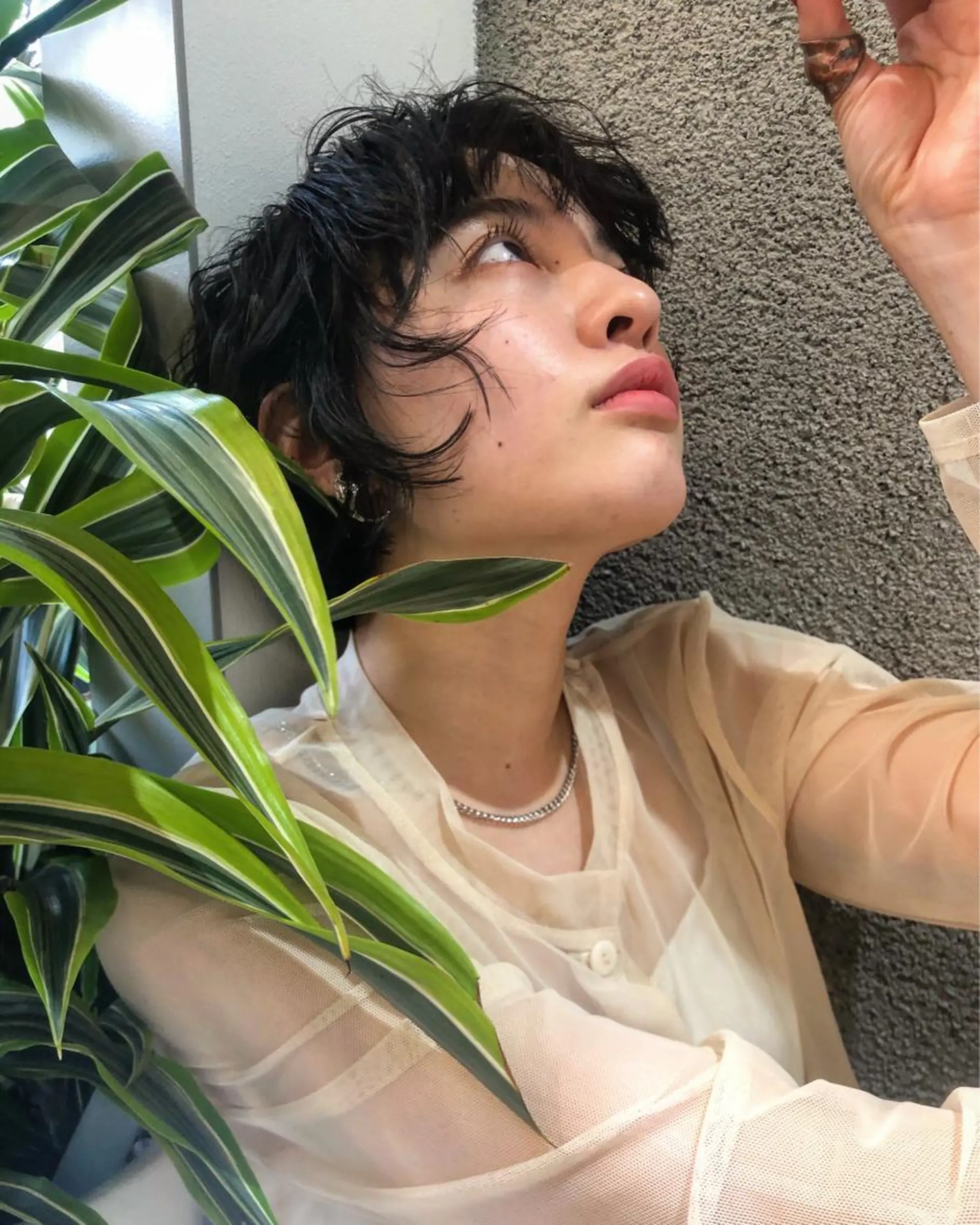 ミディアム カラー パーマ ヘアアレンジ カット ヘアカラー トリートメント Peyp所属・早瀬 裕之のヘアスタイル