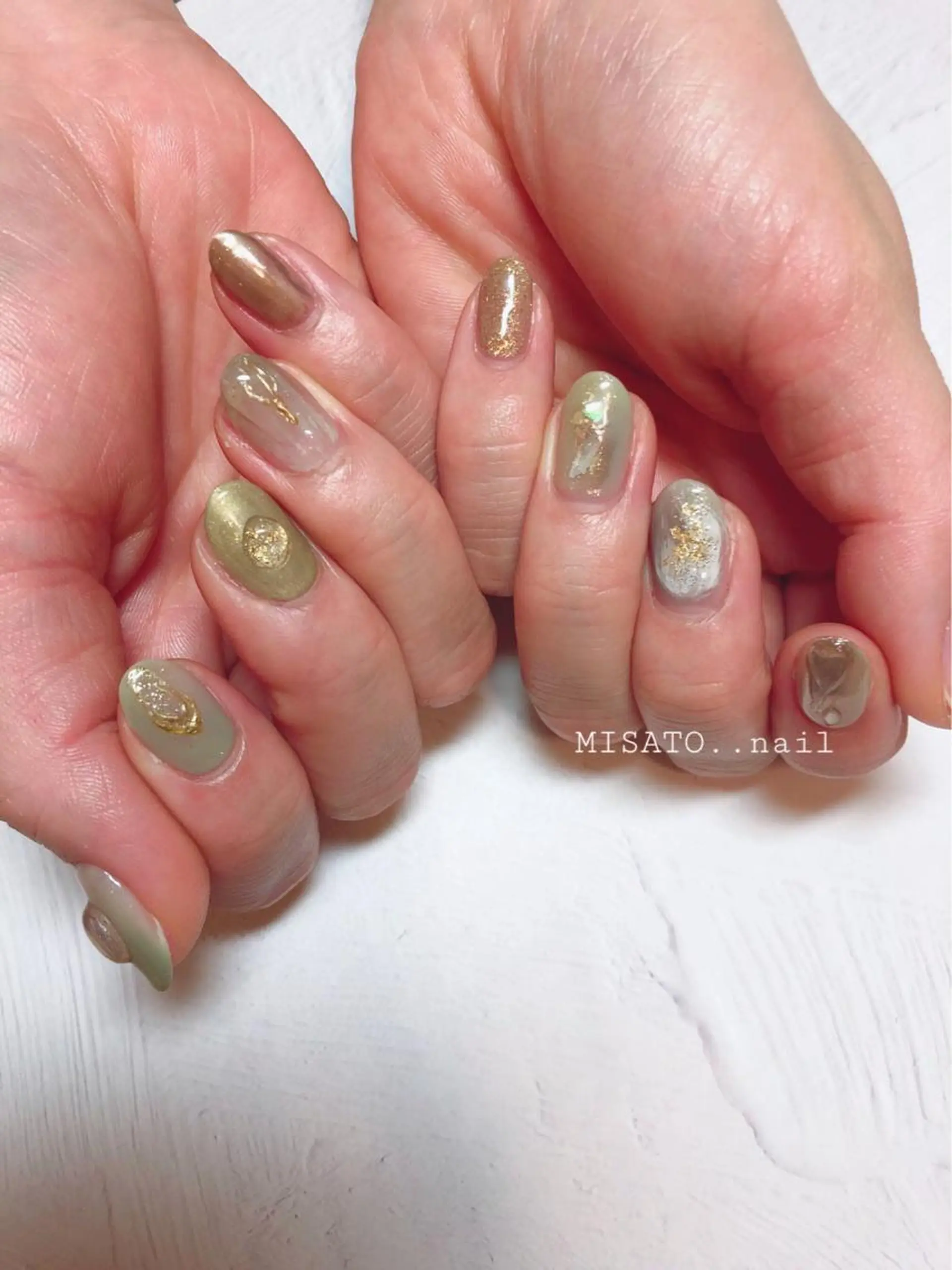 ネイル coup-de-vent（クードヴァン）所属・MISATO nailのネイルデザイン