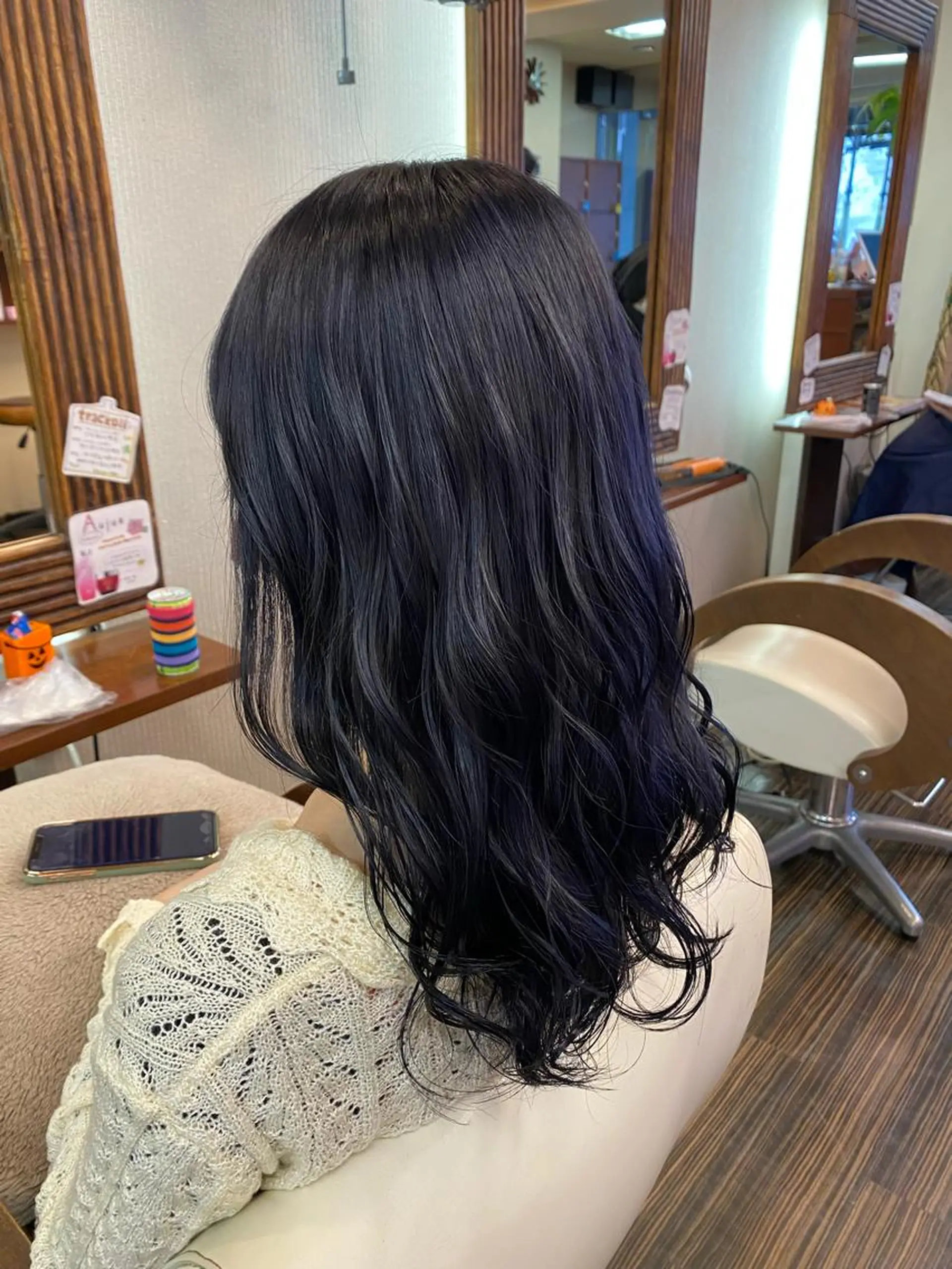 セミロング カラー ヘアアレンジ カット ヘアカラー トリートメント 加藤 瑠美のヘアスタイル