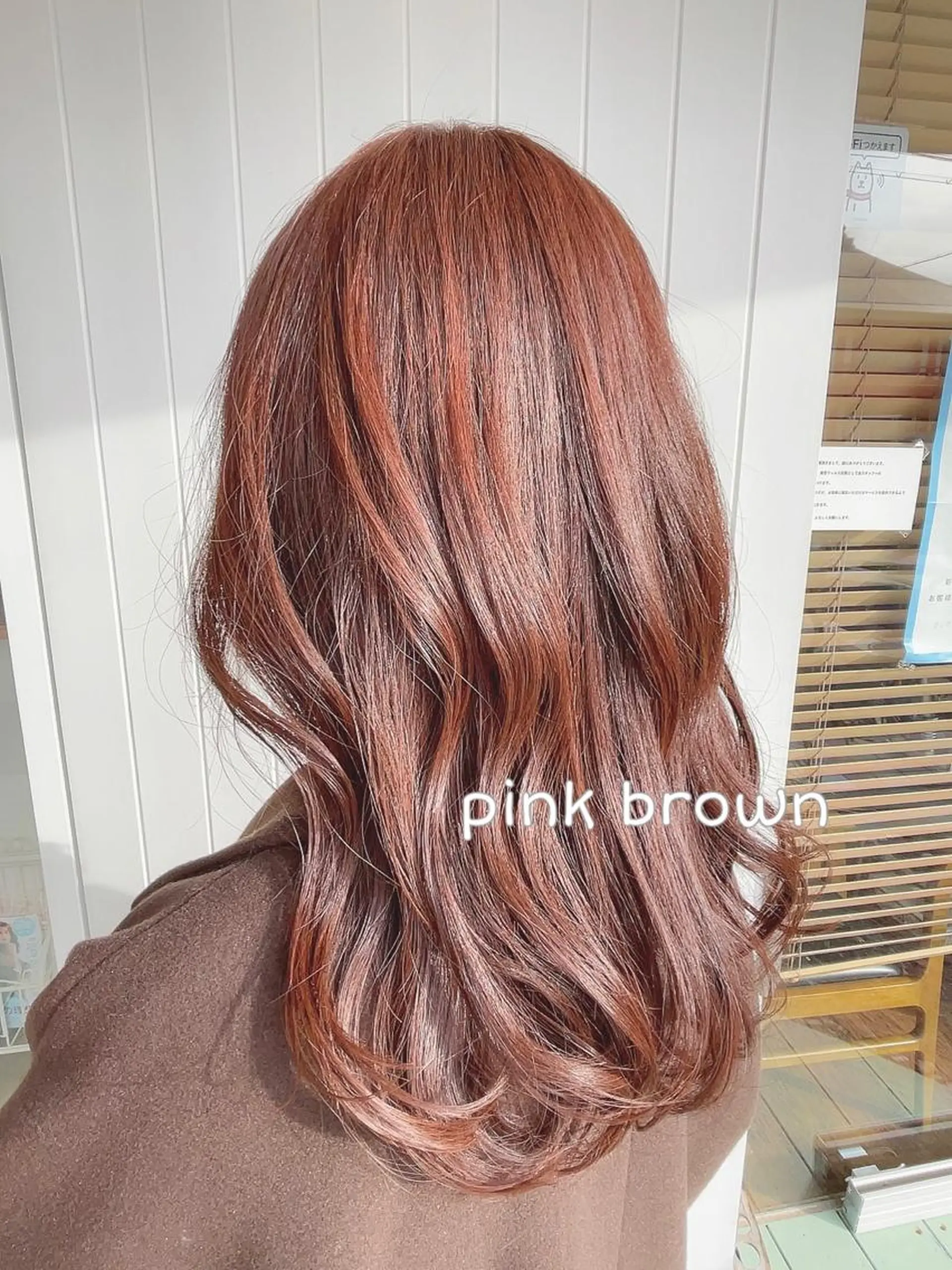 セミロング カラー 髪質改善✨️透明感カ ラー✧*。山下さいみのヘアスタイル