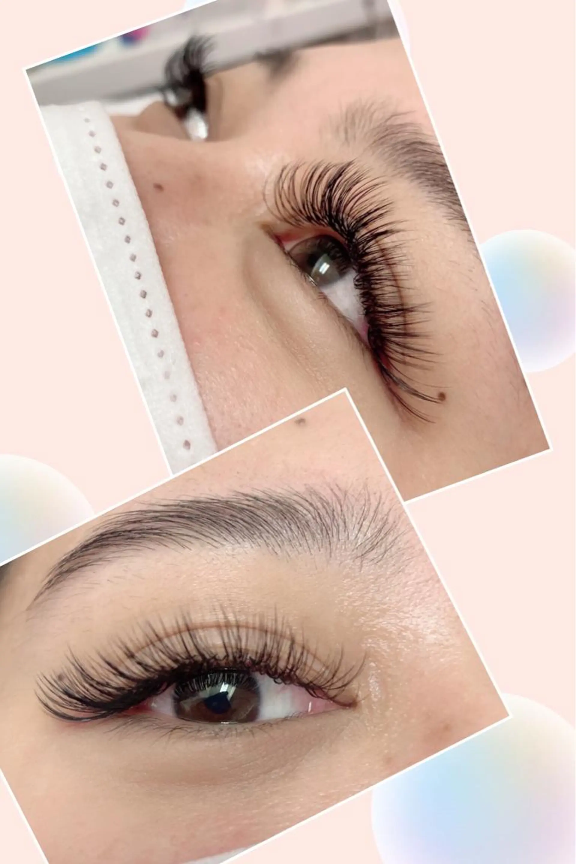 マツエク・マツパ マツエク Ai& Hitomiのマツエク・マツパデザイン