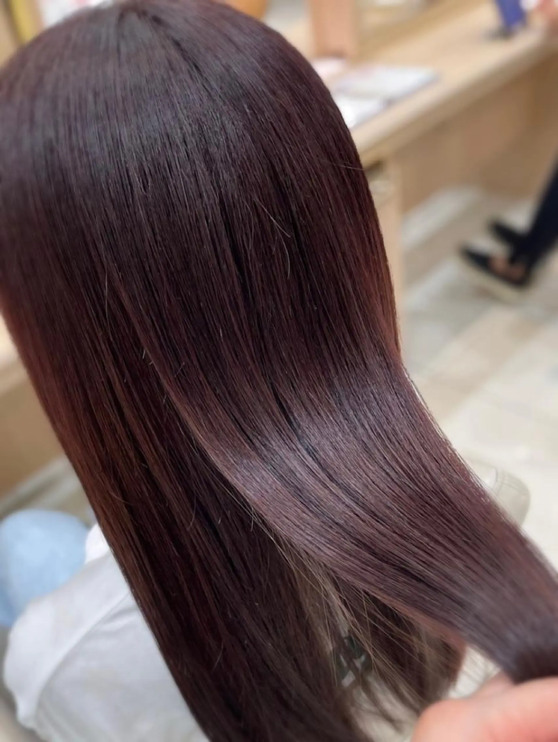 ロング ヘアカラー 石川 碧音維のヘアスタイル