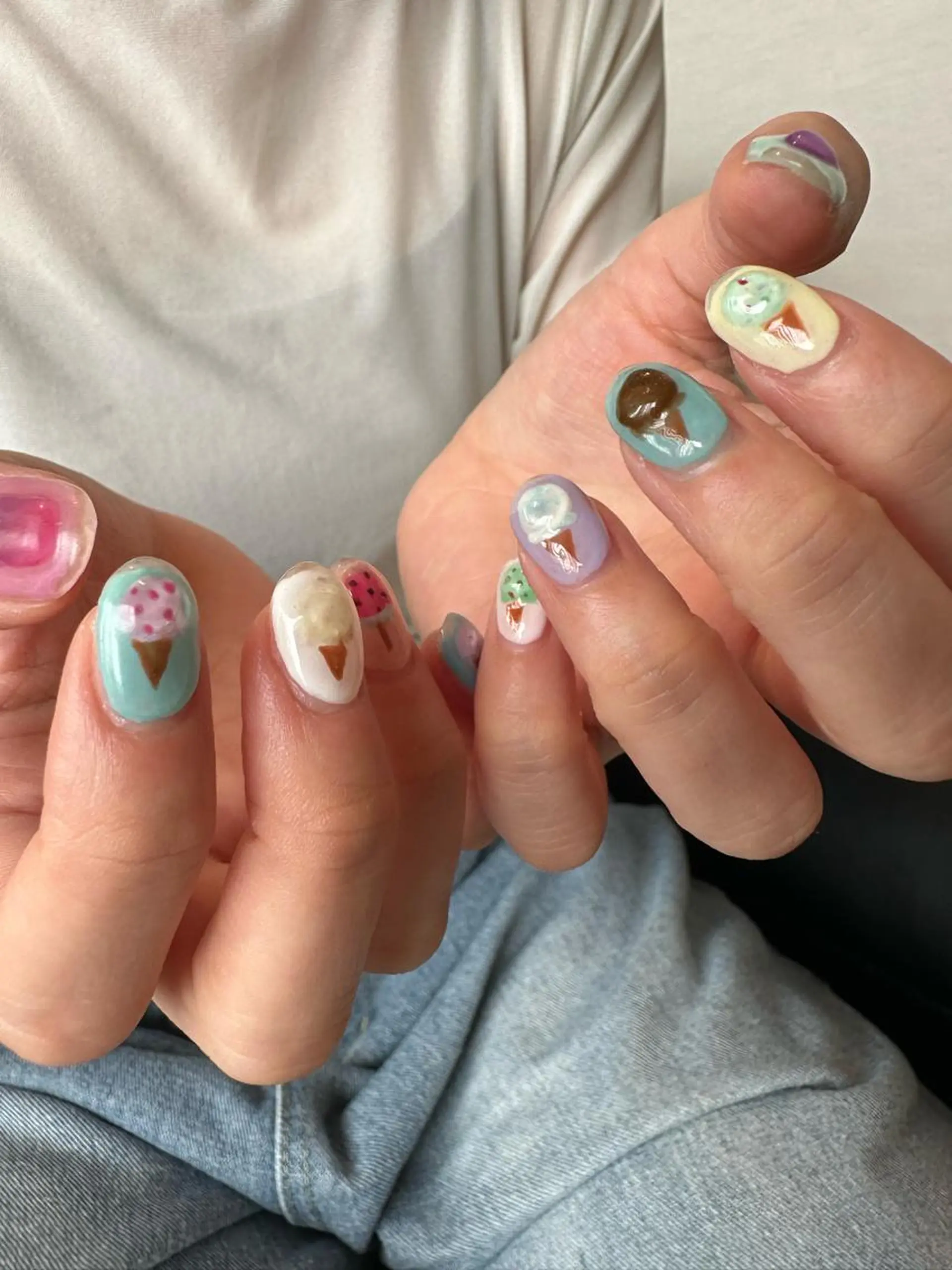 ネイル アートネイル ハンドネイル private nail salon &sumika所属・三輪 絢香のネイルデザイン