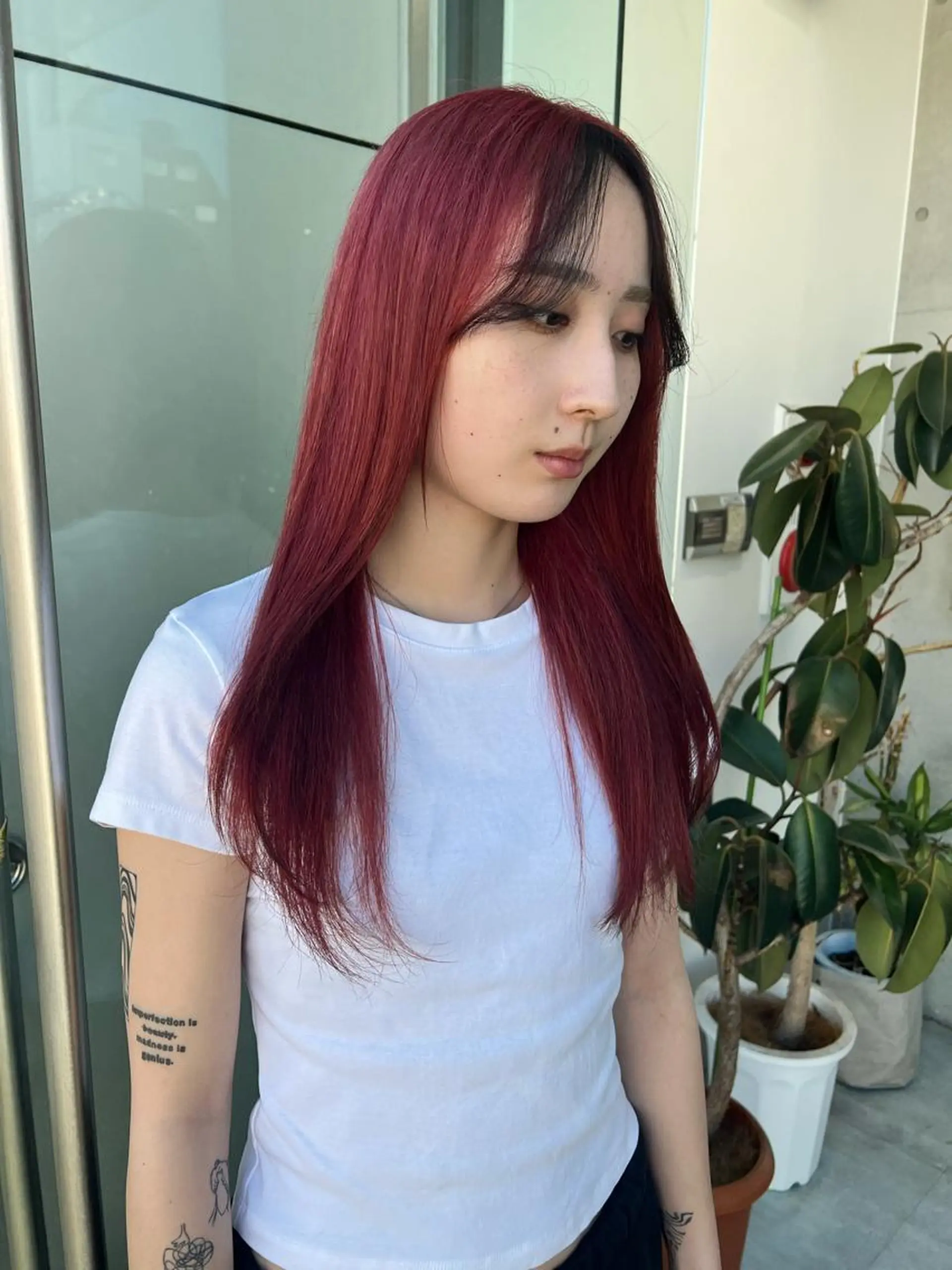 ロング カラー カット ヘアカラー トリートメント レイヤー/透明感 カラー🌿KANTAのヘアスタイル