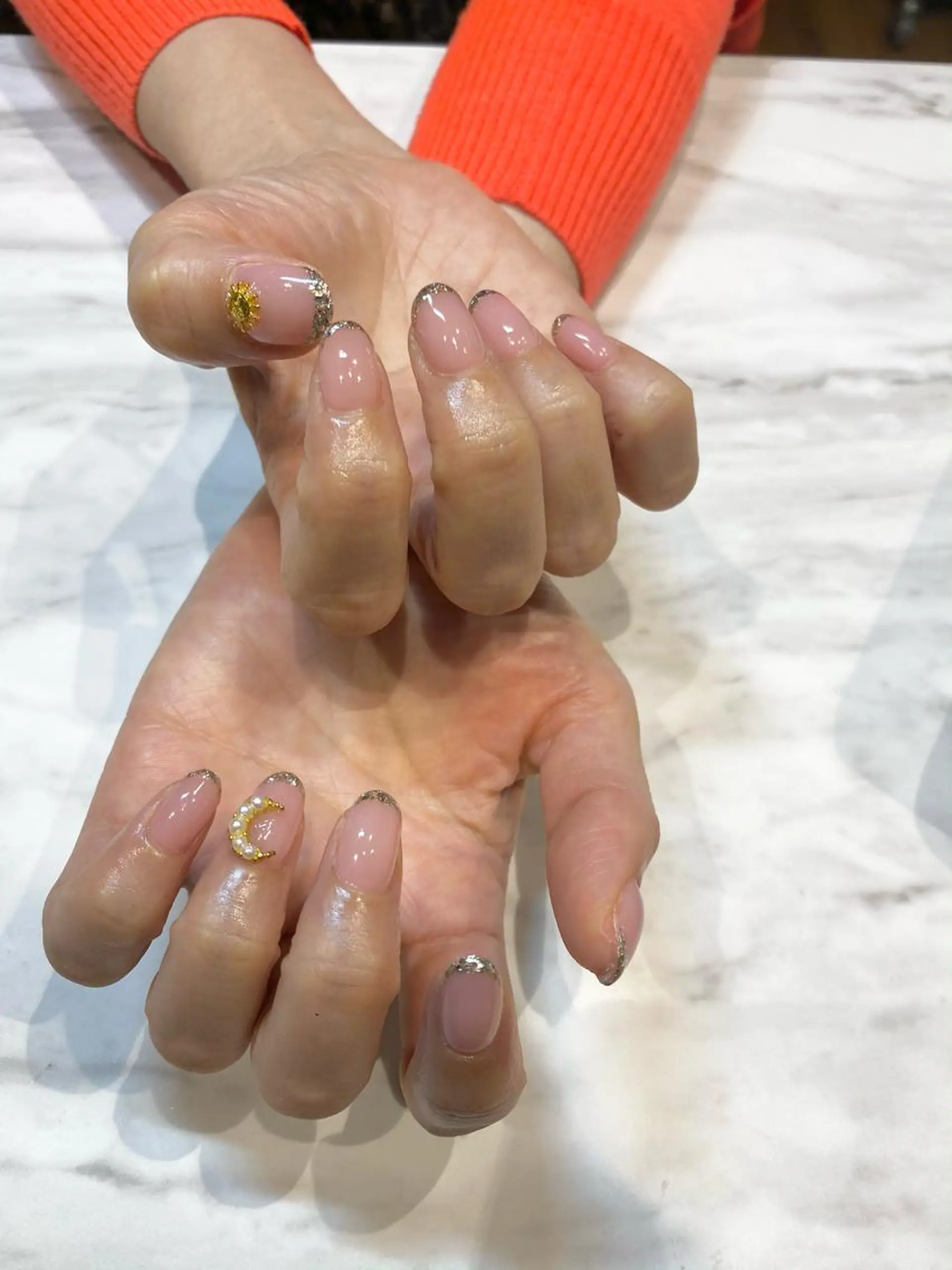 ネイル 京都レイヤーカット/ 縮毛矯正/羽柴りくのヘアスタイル