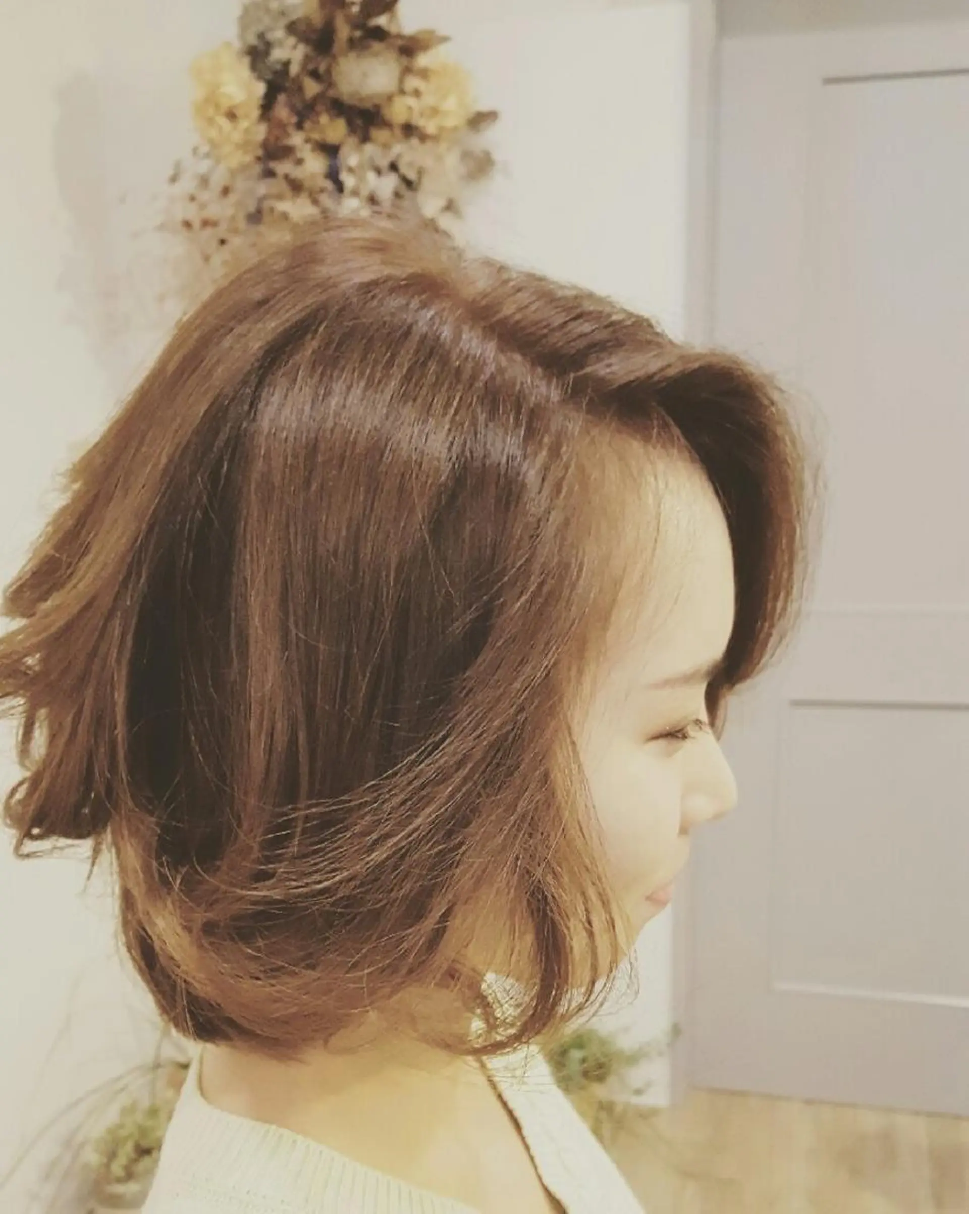 ミディアム spa hair  ark 富井直美のヘアスタイル