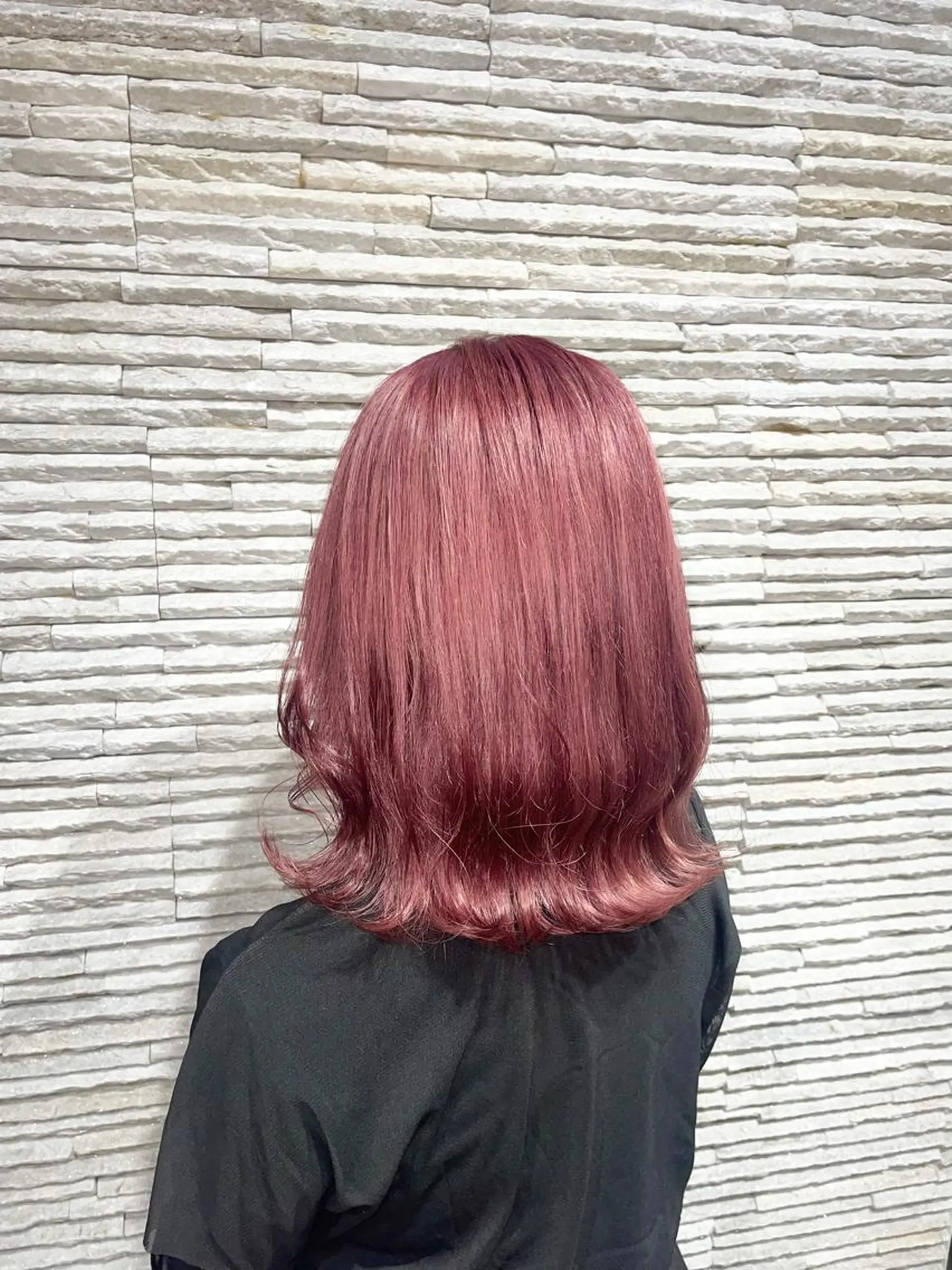 セミロング カラー 嶋田 ゆきのヘアスタイル