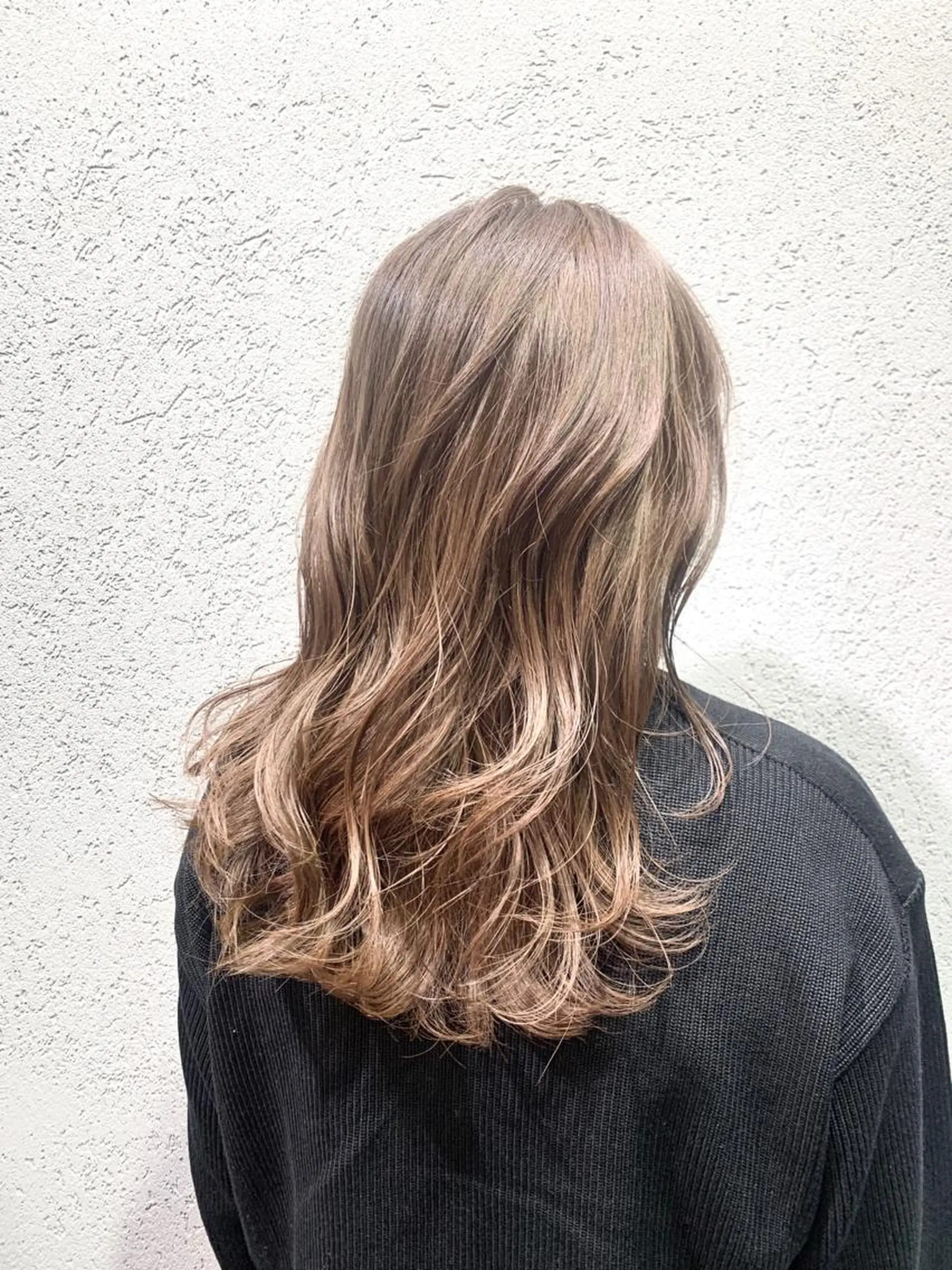 ロング カラー カット ヘアカラー トリートメント 酸性ストレート/ブリ ーチなし/中村 匠のヘアスタイル