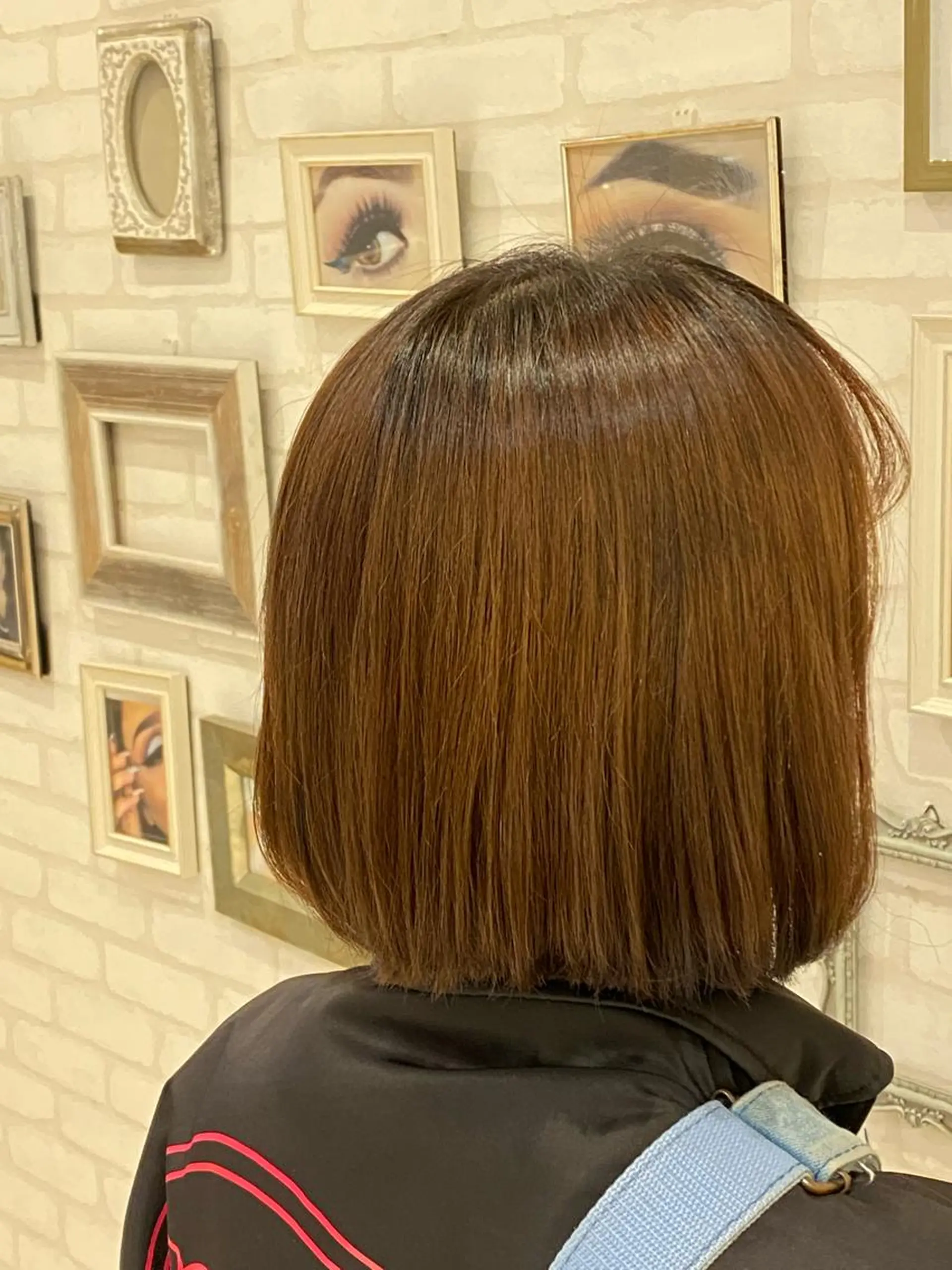 ミディアム 尾崎 優也のヘアスタイル