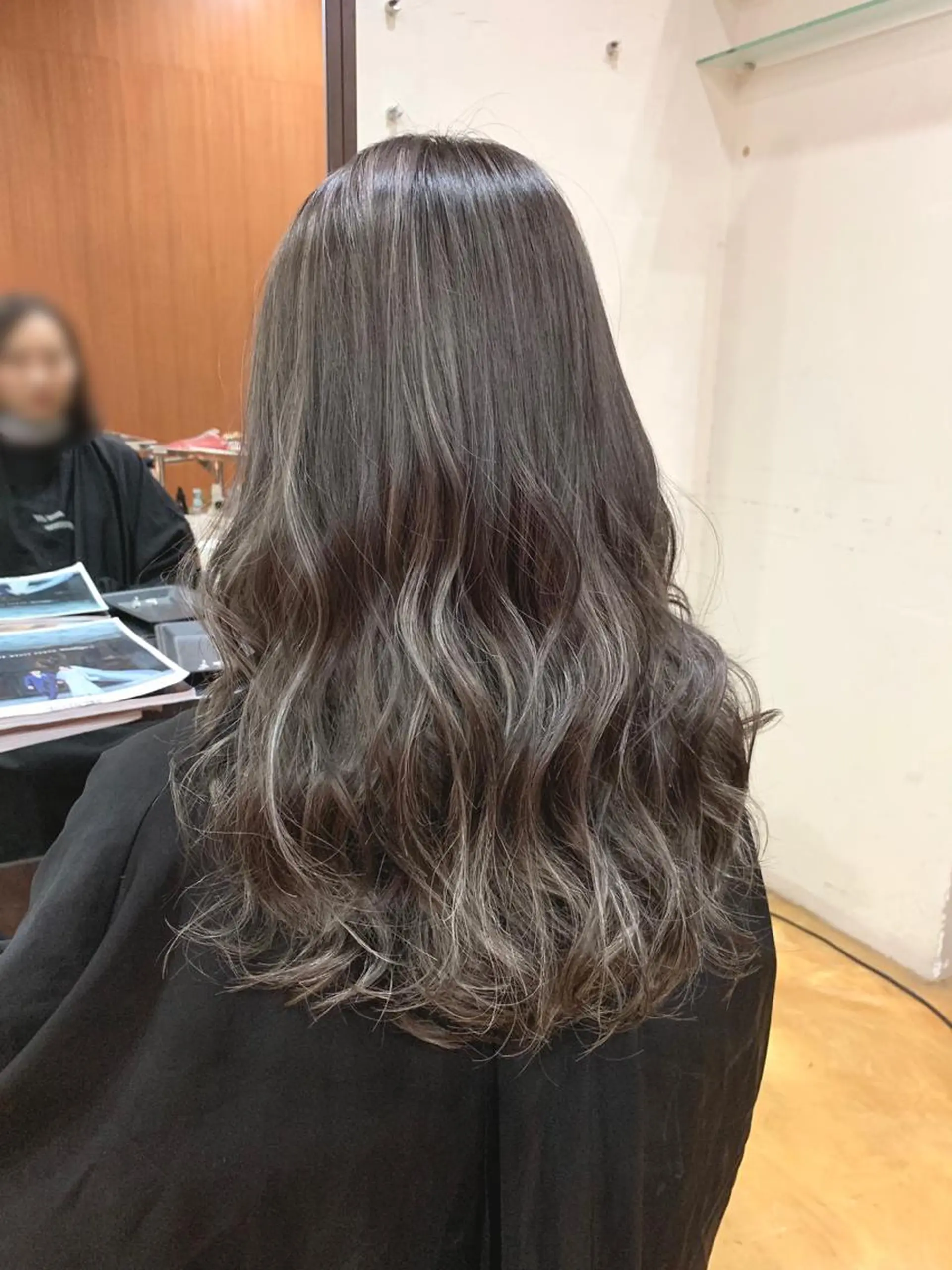 セミロング カラー 韓国レイヤーカット★ 小林大樹のヘアスタイル