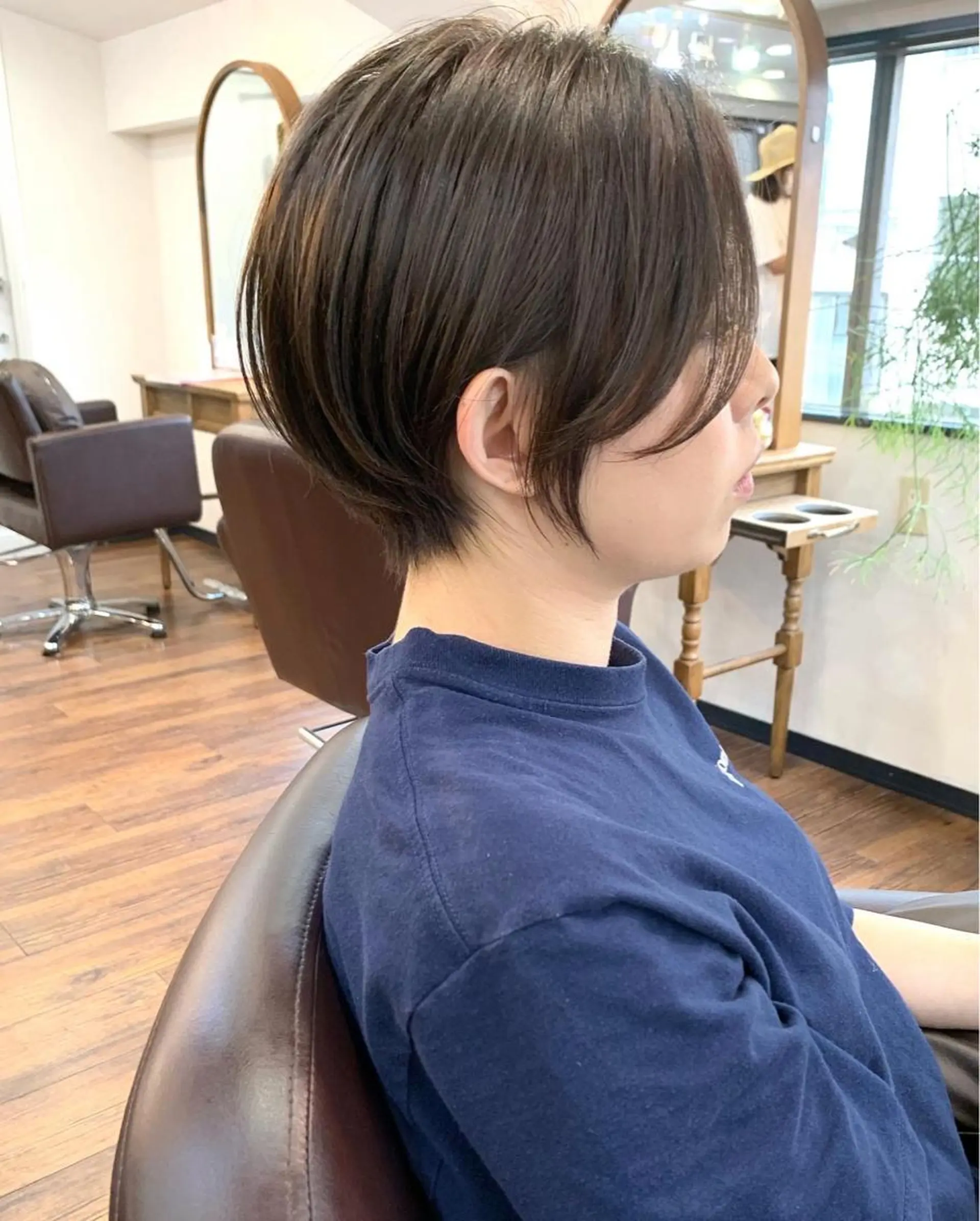 ショート 縮毛矯正/ショート/ レイヤー/畑中正敏のヘアスタイル